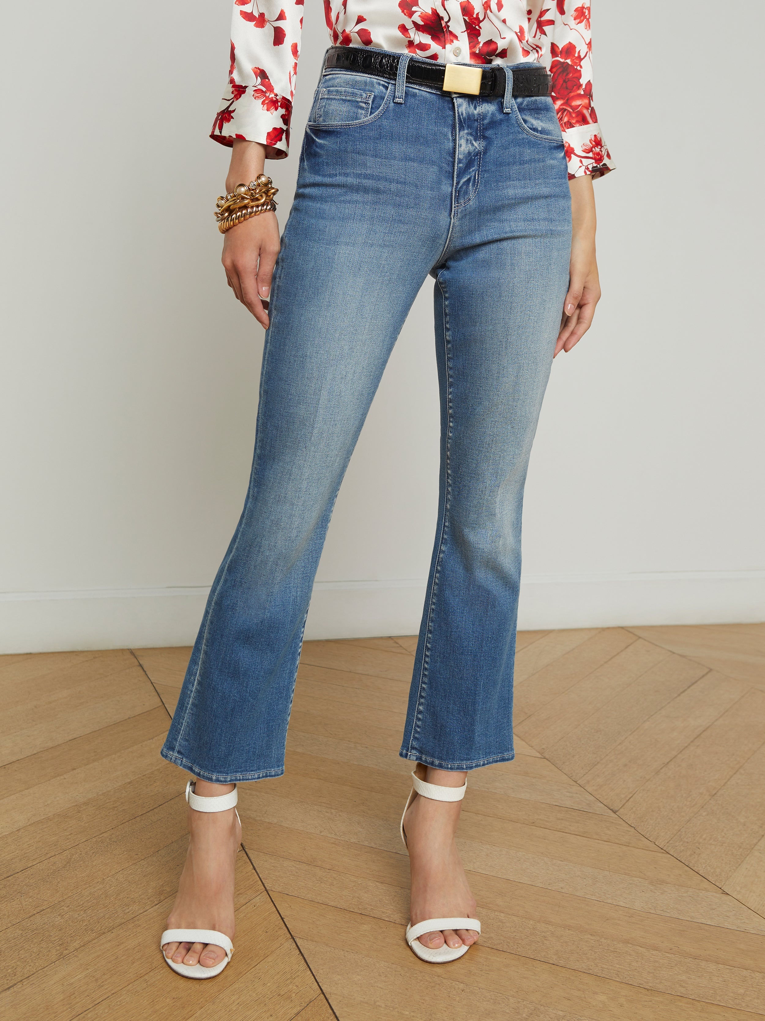 Tati Cropped Micro Boot Jean - 3