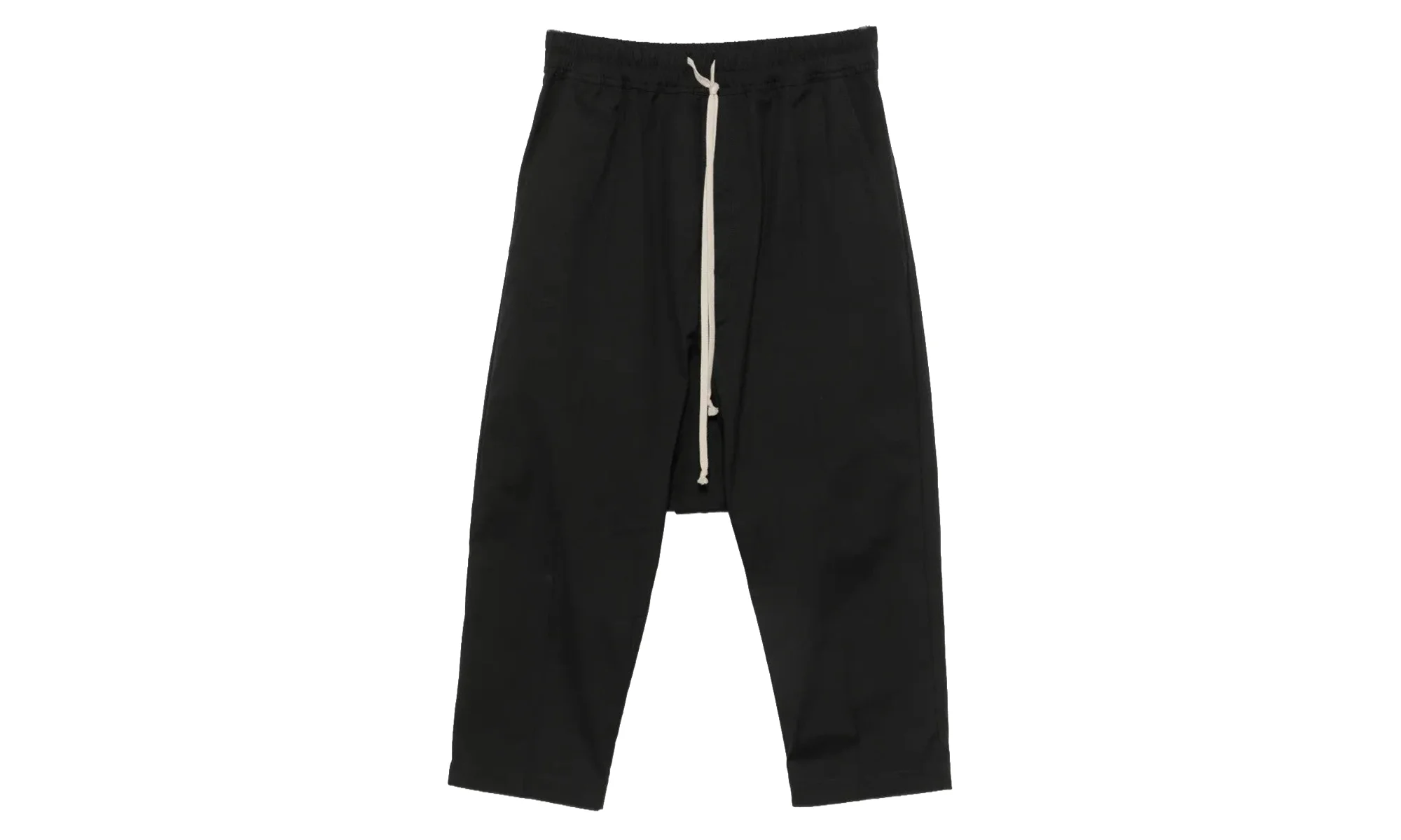 Drawstring Cropped Pants "Black/Black" RU02F4381 LBA 09 - 1