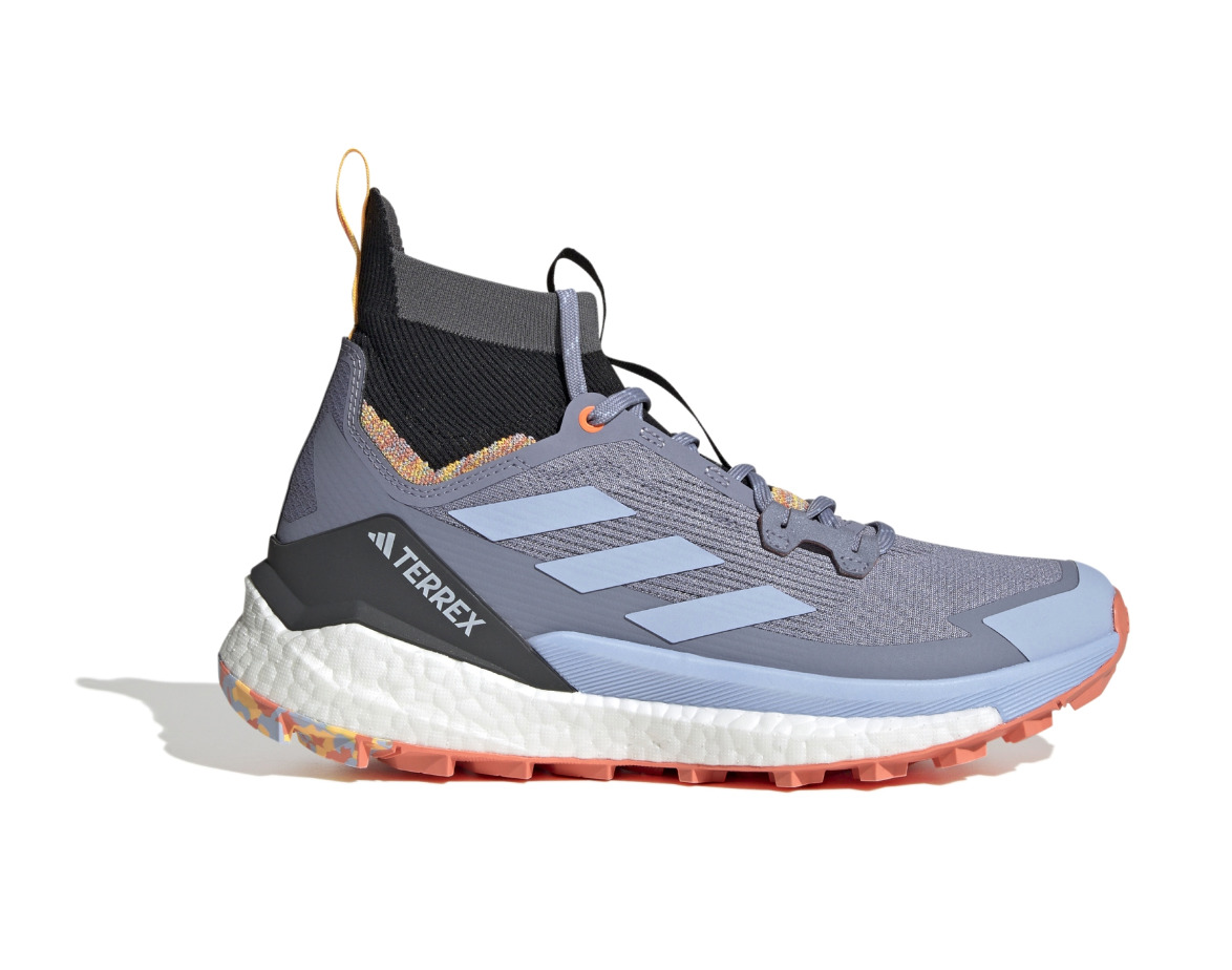 adidas Terrex Free Hiker 2.0 Hiking Shoes 'Silver Violet Blue Dawn Core Black' HQ8398 - 2
