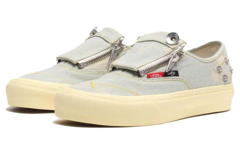 (WMNS) Vans Vault x Shane Gonzales Zip Shoes 'Light Blue' VN0A7Y12DNM1 - 2