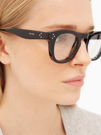 CELINE Round-frame acetate glasses outlook