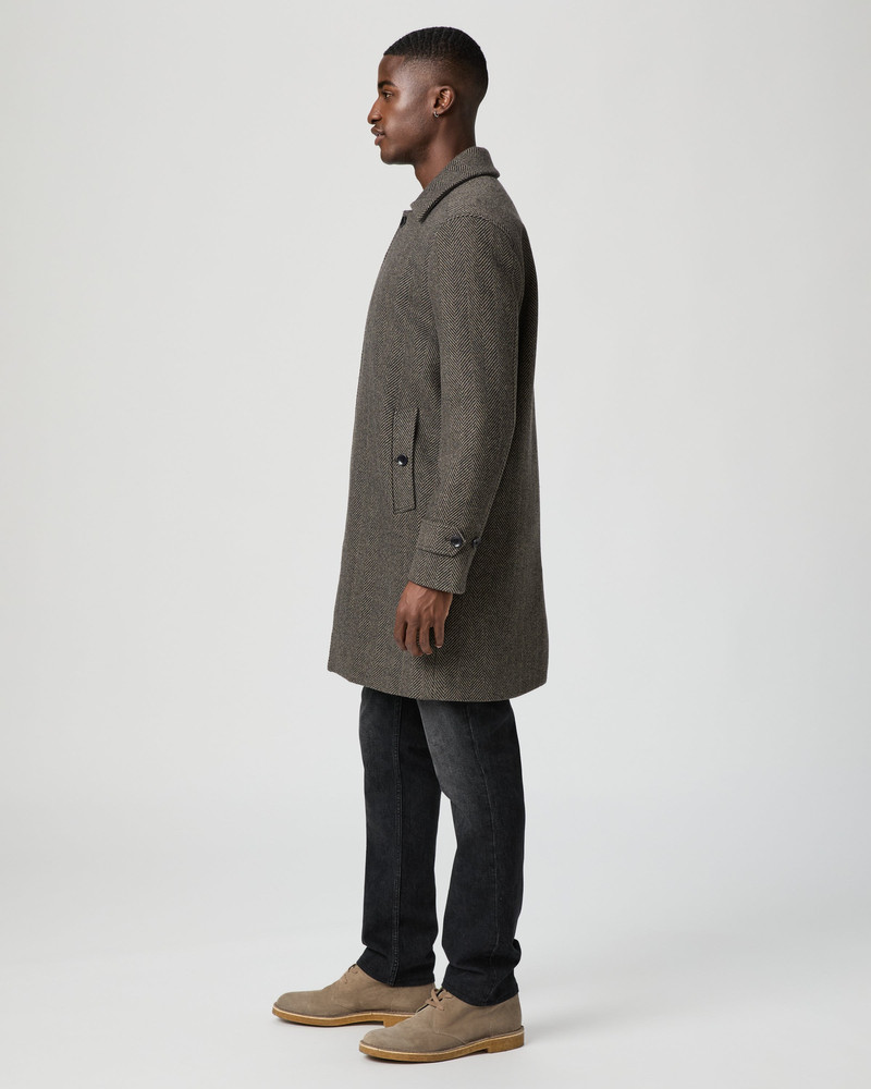 Brunetti Herringbone Coat 3