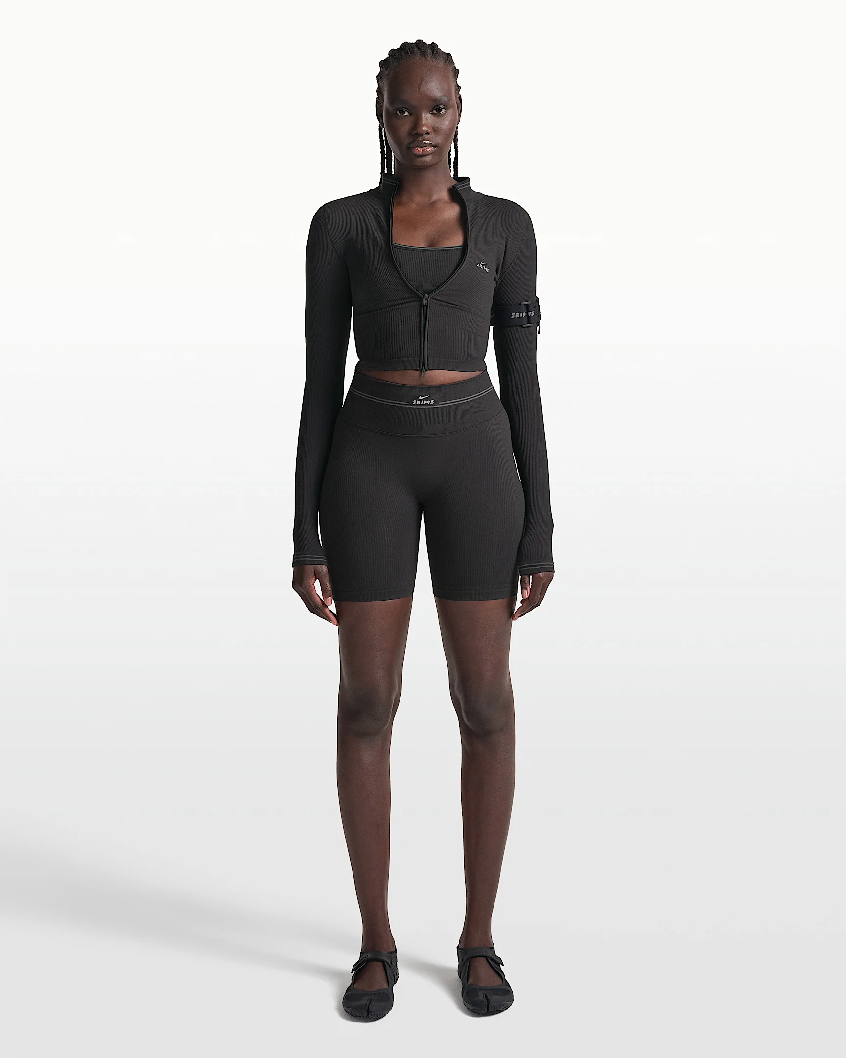 NikeSKIMS Ribbed Seamless Women's 5" Shorts - 1