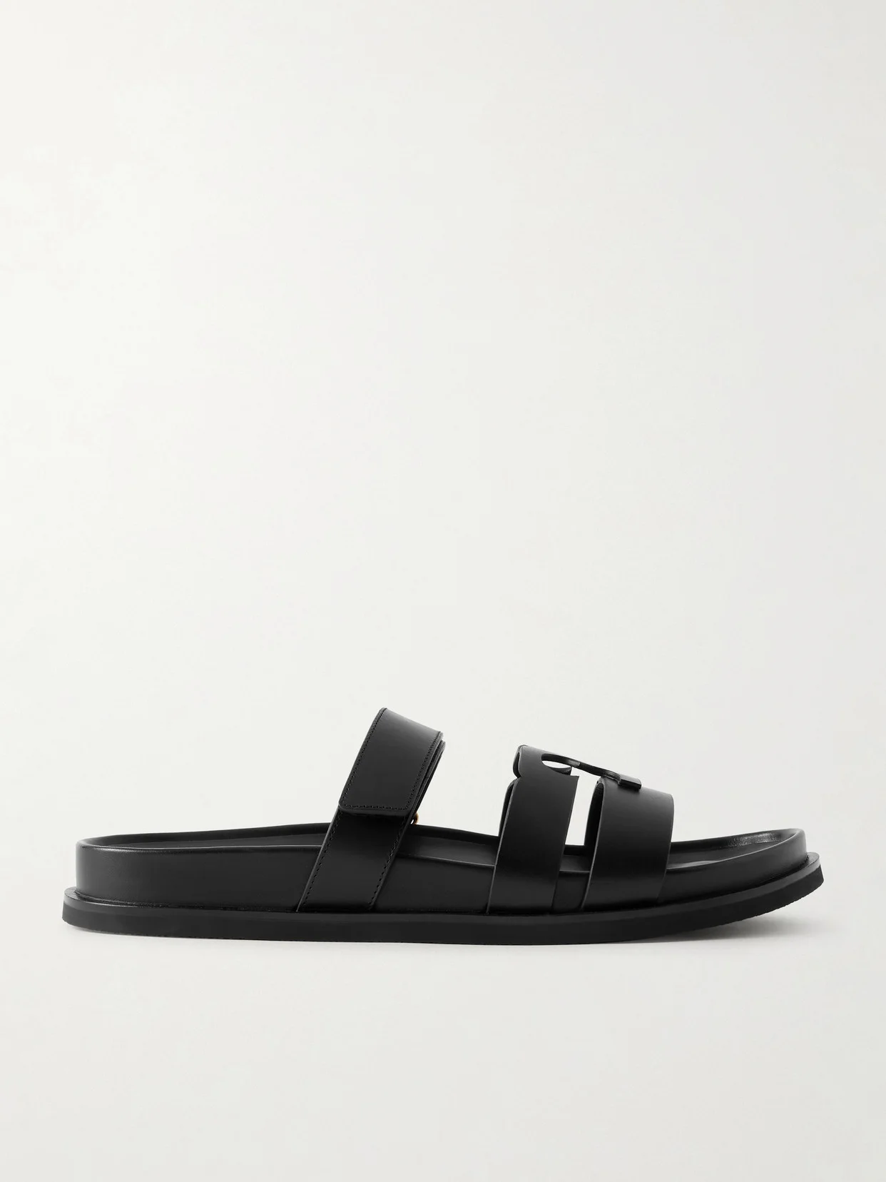 Ines Sport Leather Slides - 1