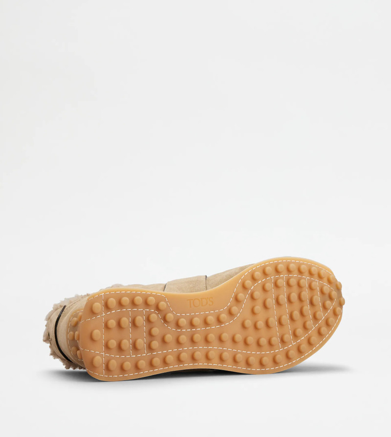T VINTAGE SNEAKERS IN SUEDE - BEIGE 4