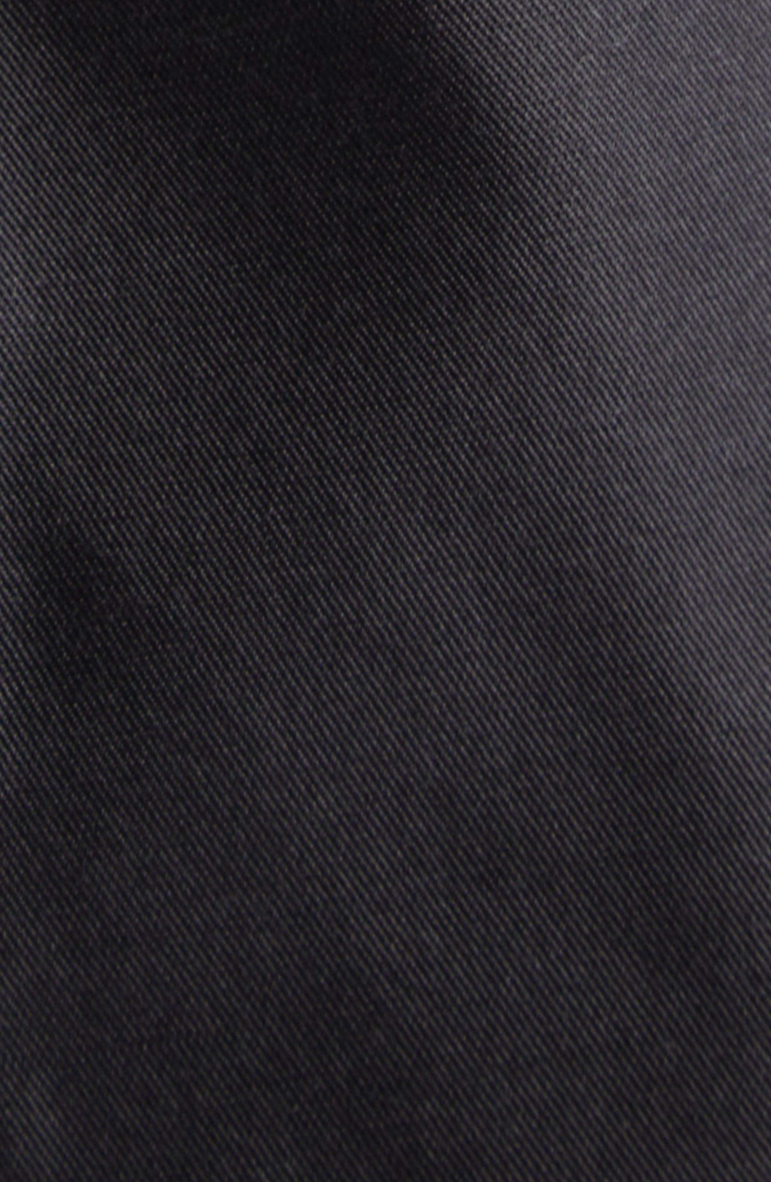 Brandon Maxwell The Bowie Wool & Silk Draped Top in Black at Nordstrom - 7