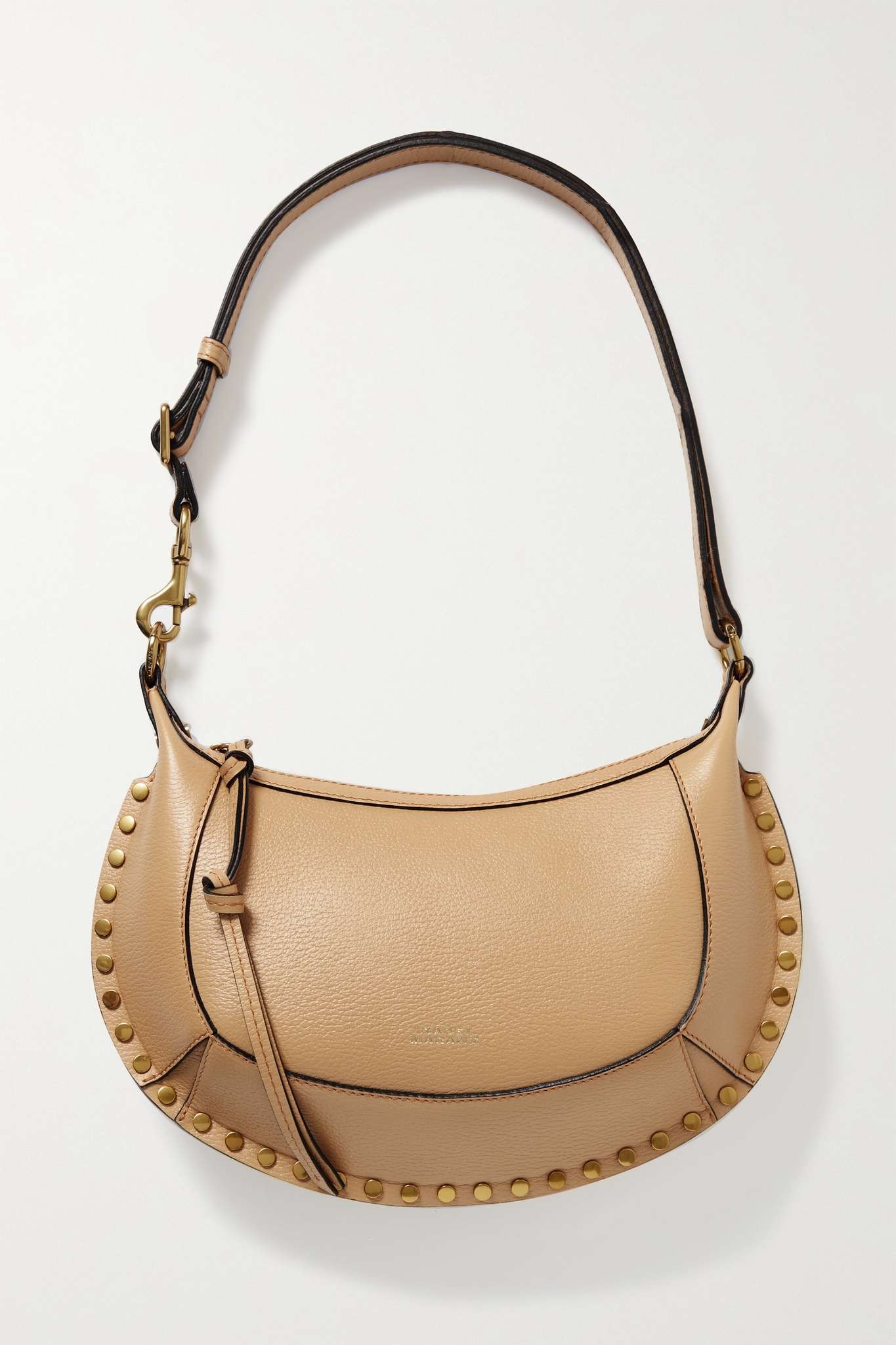 Oskan Moon studded leather shoulder bag - 1