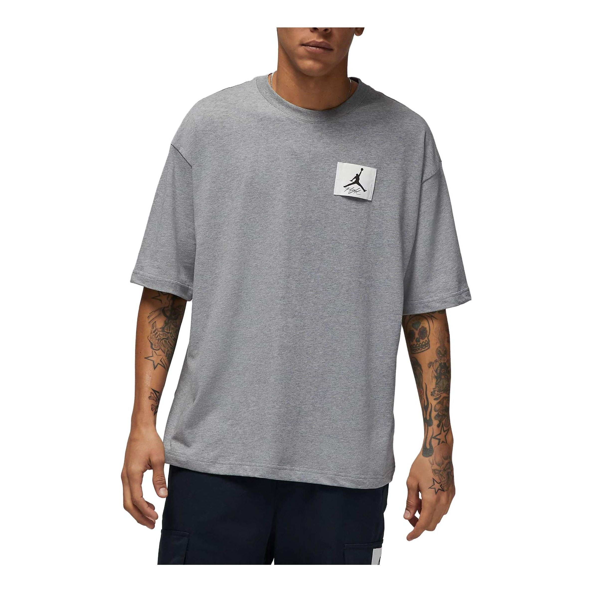 Air Jordan Flight Essentials Oversized T-Shirt 'Grey' DZ7313-091 - 1