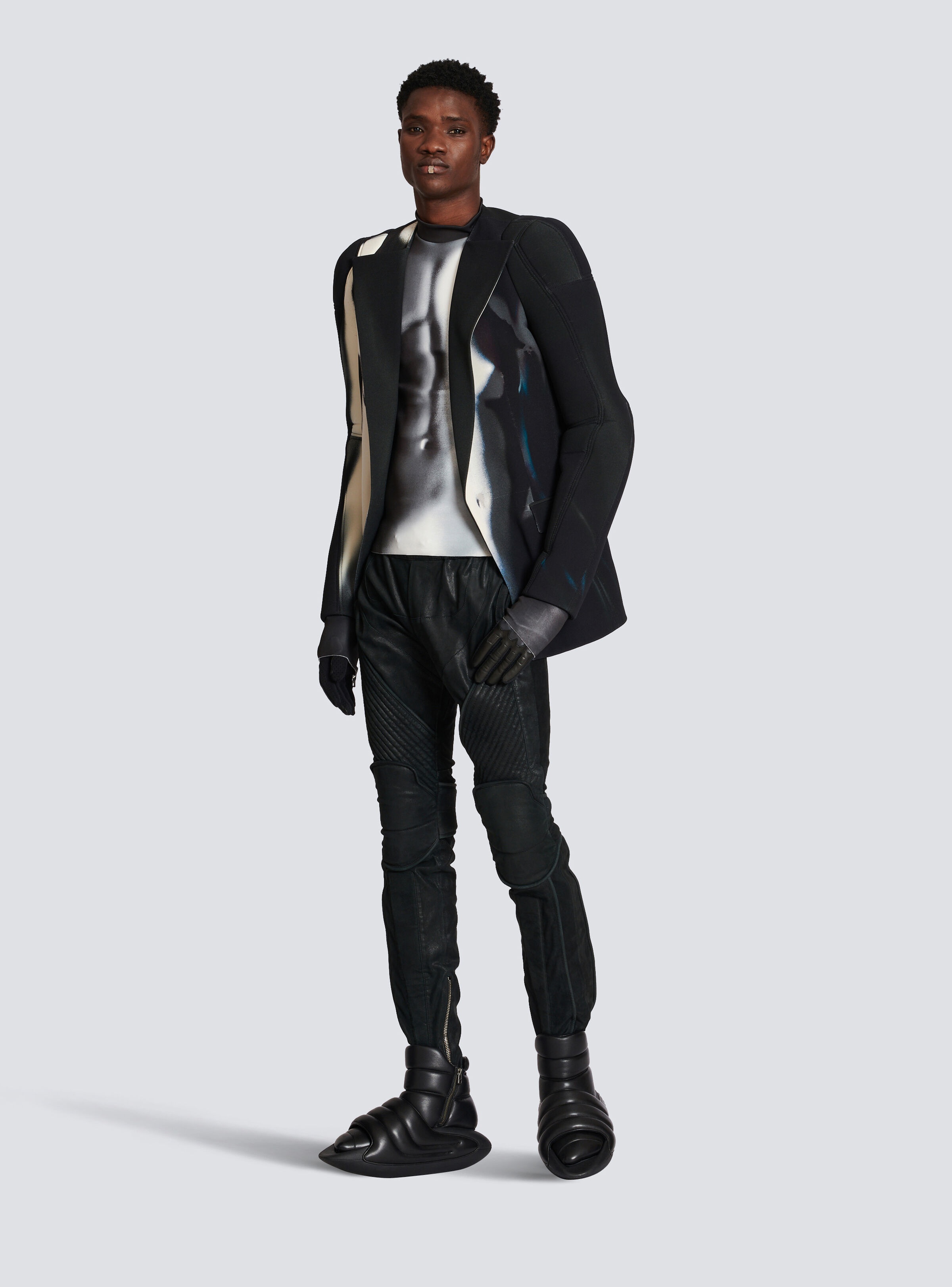 Blazer with body print - 2