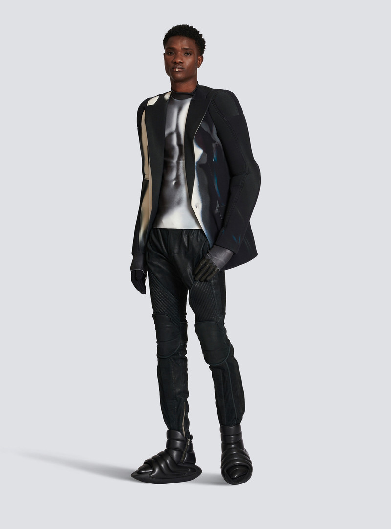 Balmain Blazer with body print outlook