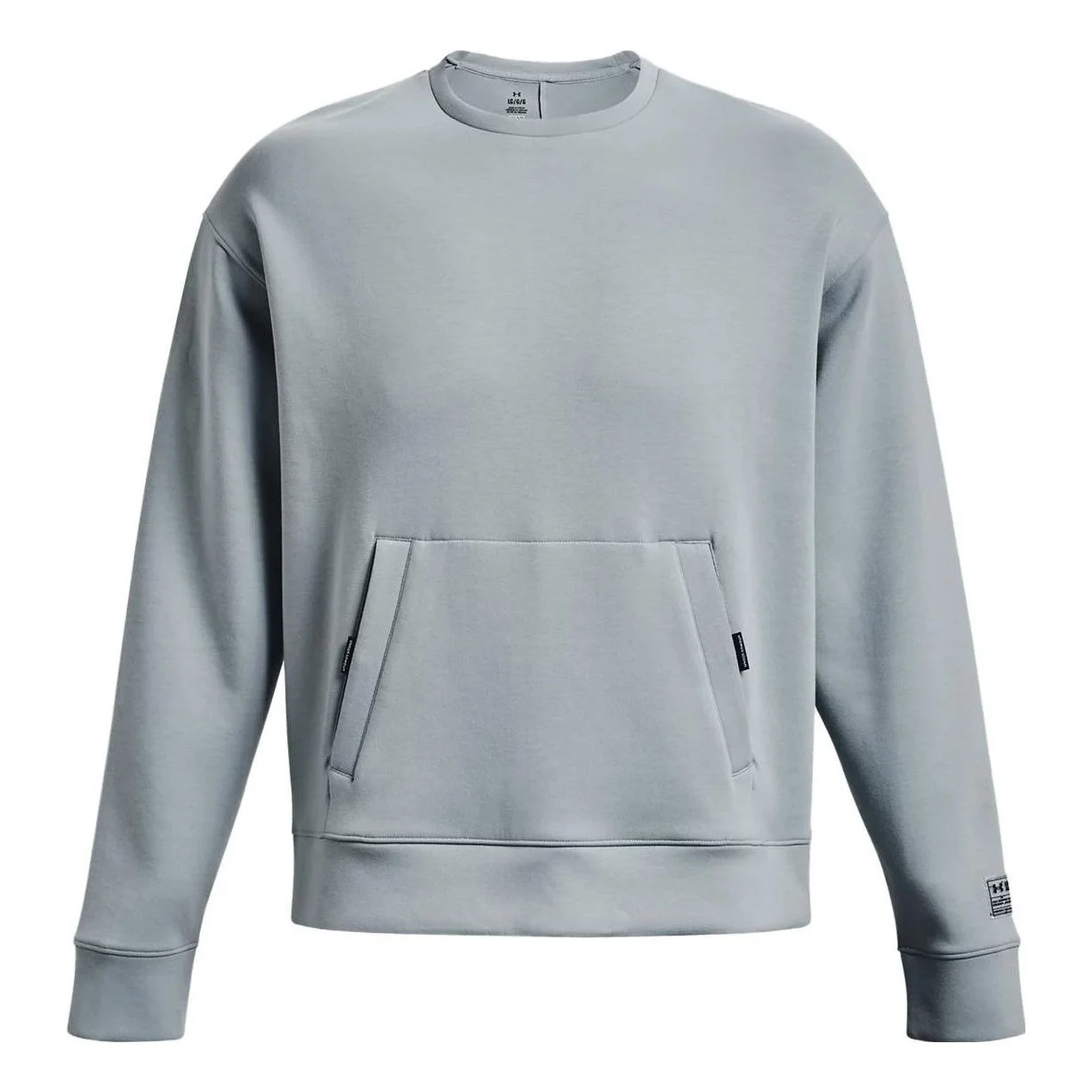 Under Armour Summit Fleece Knit Crew 'Grey Blue' 1377172-465 - 1