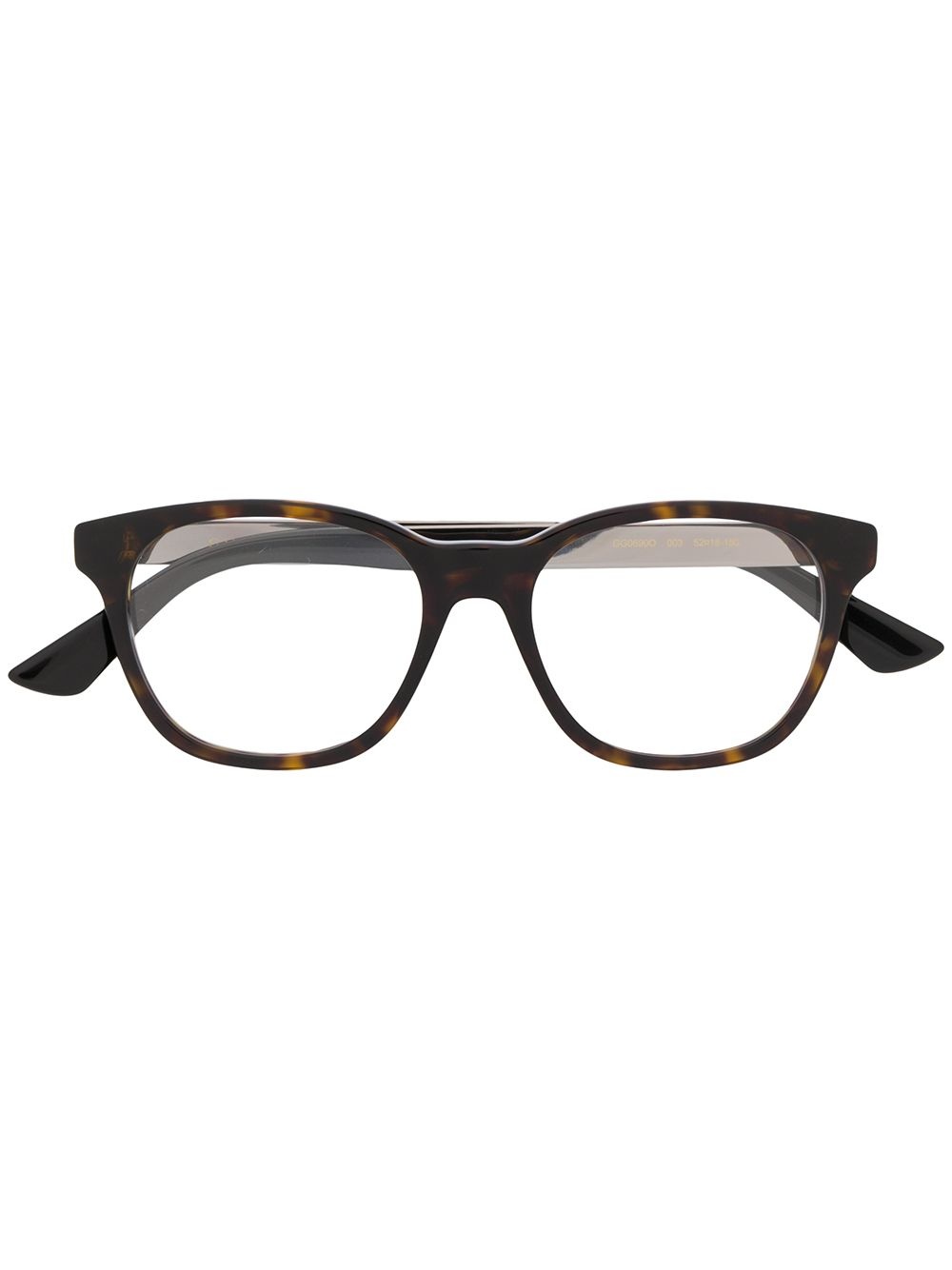 GG0690O soft rectangular-frame glasses - 1