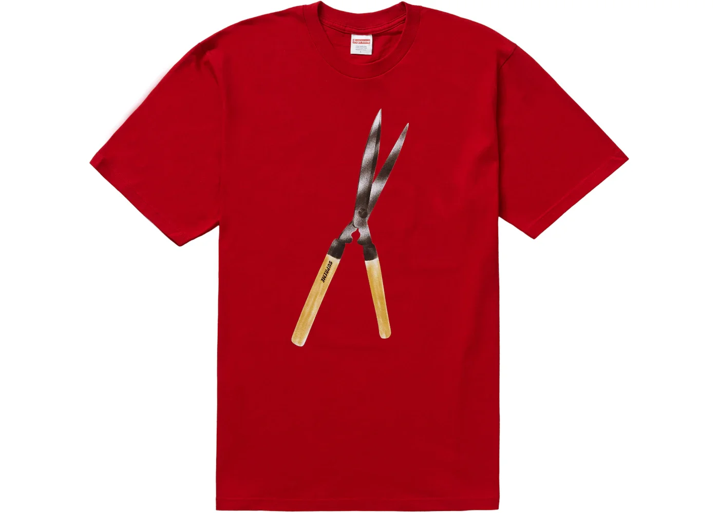 Supreme Shears Tee Red - 1