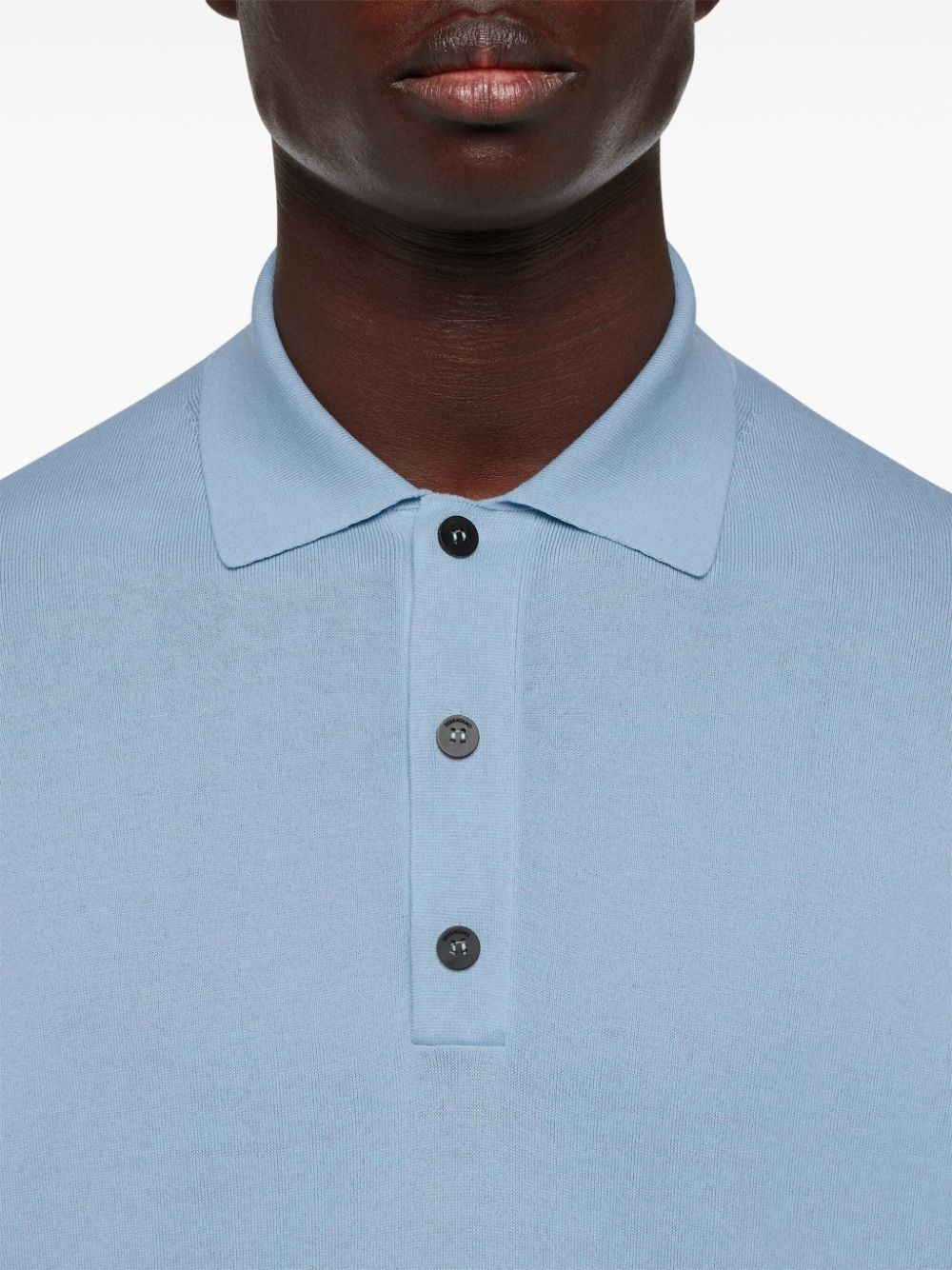 logo-embroidered polo shirt - 5