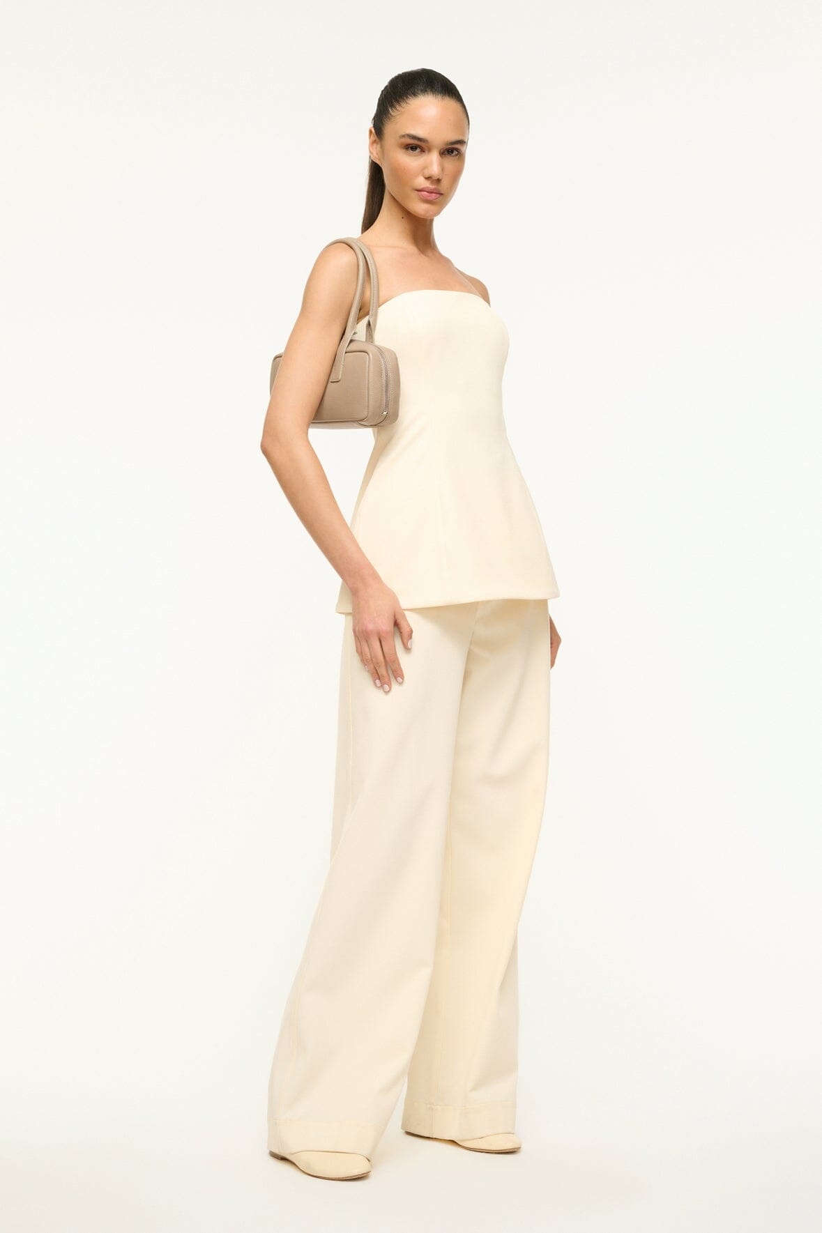 STAUD THE DUDE SHOULDER BAG DUNE - 4