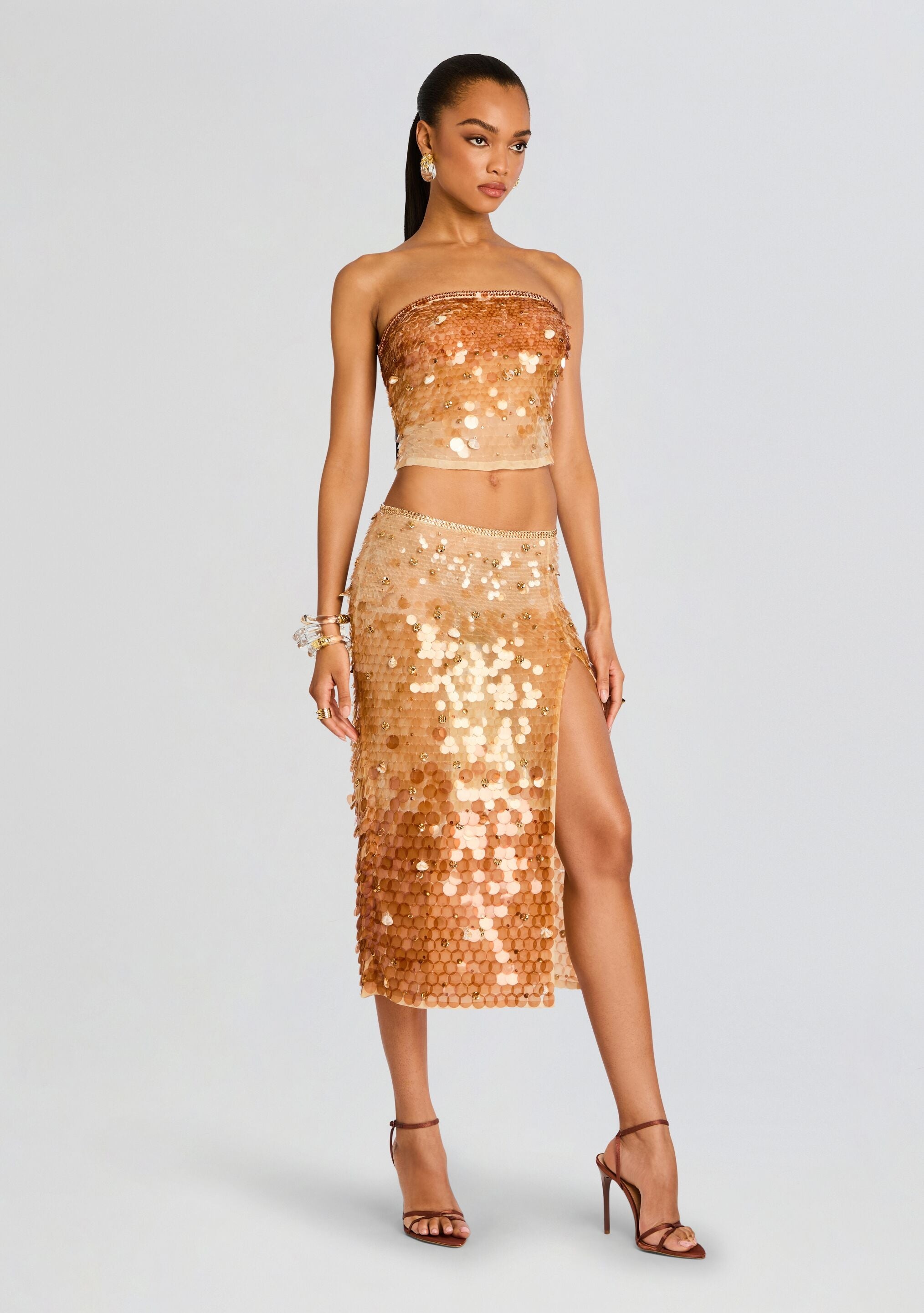 NELLIE SEQUIN SKIRT - 3