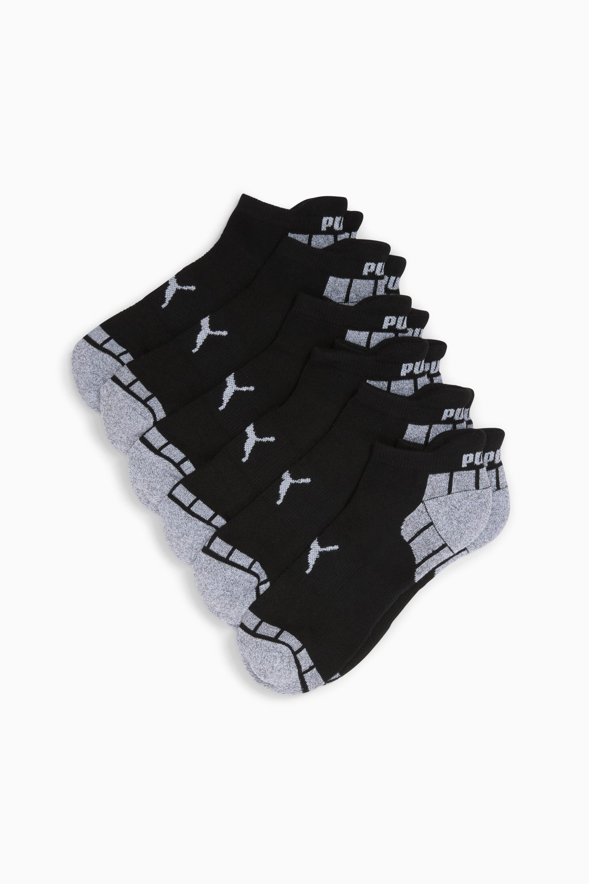 Men's Half Terry Low-Cut Socks (6 Pairs) - 1