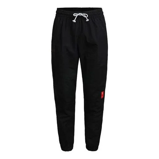 Men's Nike Lacing Cargo Bundle Feet Sports Pants/Trousers/Joggers Autumn Black CK6758-010 - 1