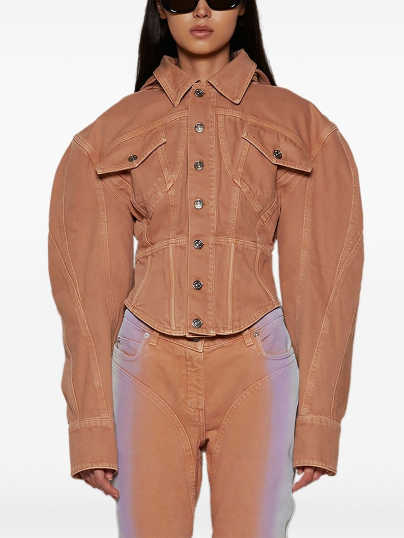corseted denim jacket 3