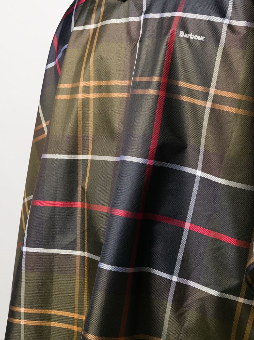 Staffin tartan serape cape - 7