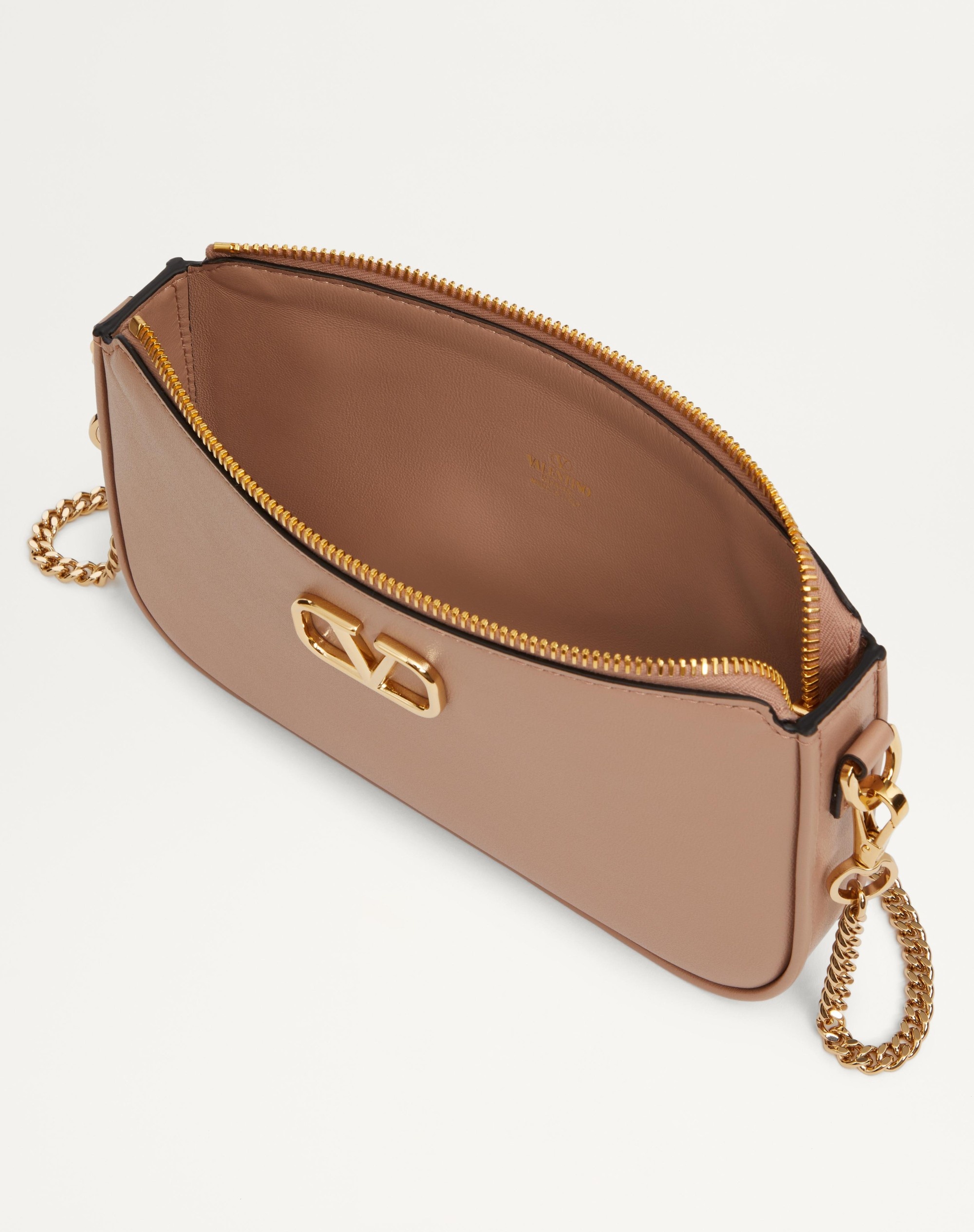 MINI VLOGO SIGNATURE CALFSKIN CROSSBODY BAG - 7