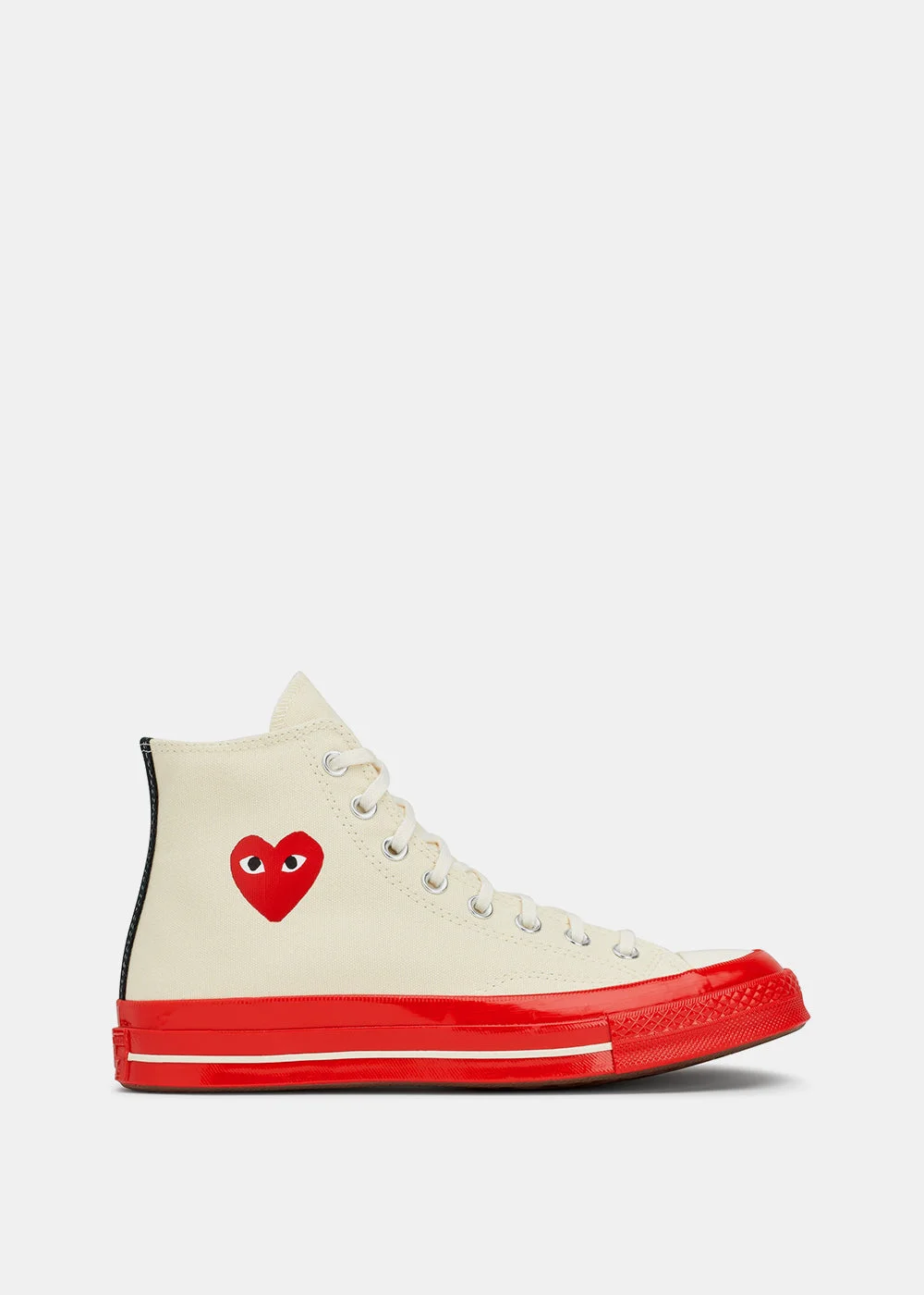 Off-White & Red Converse Chuck 70 Sneakers - 1