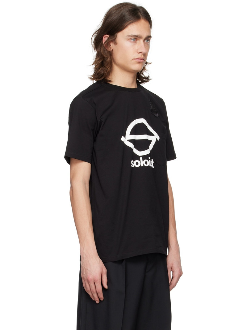 TAKAHIROMIYASHITA TheSoloist. Black Bone Emblem T-Shirt outlook