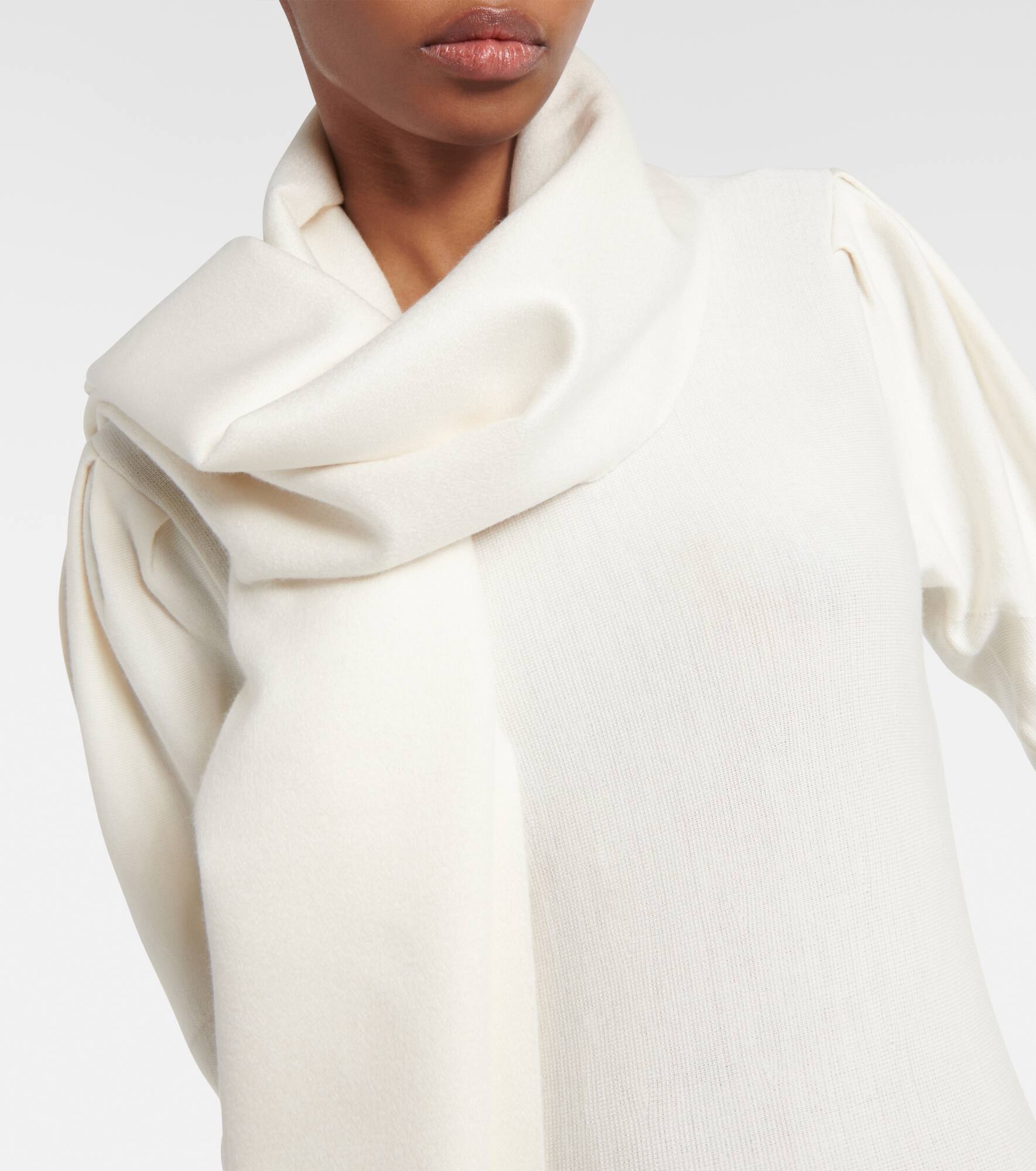 Blaine silk and cashmere scarf - 3