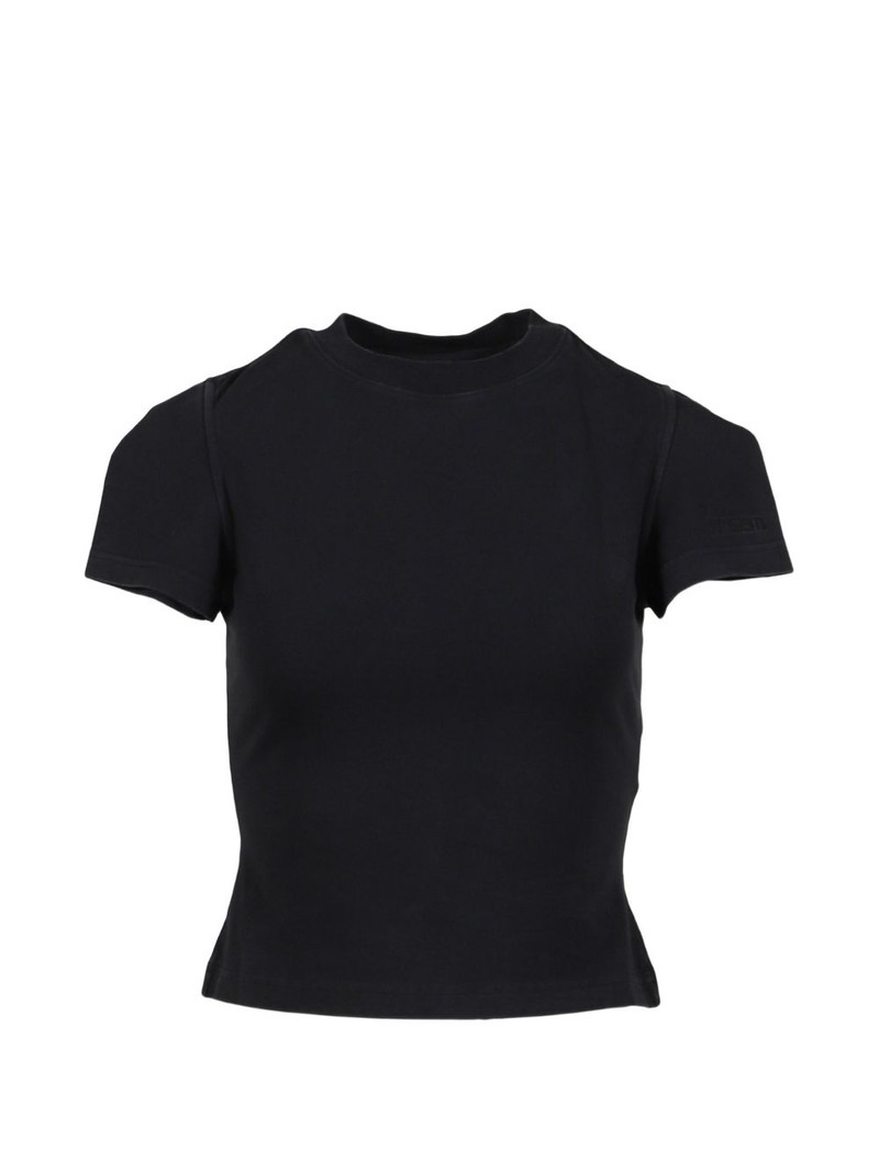 embroidered logo T-shirt 1
