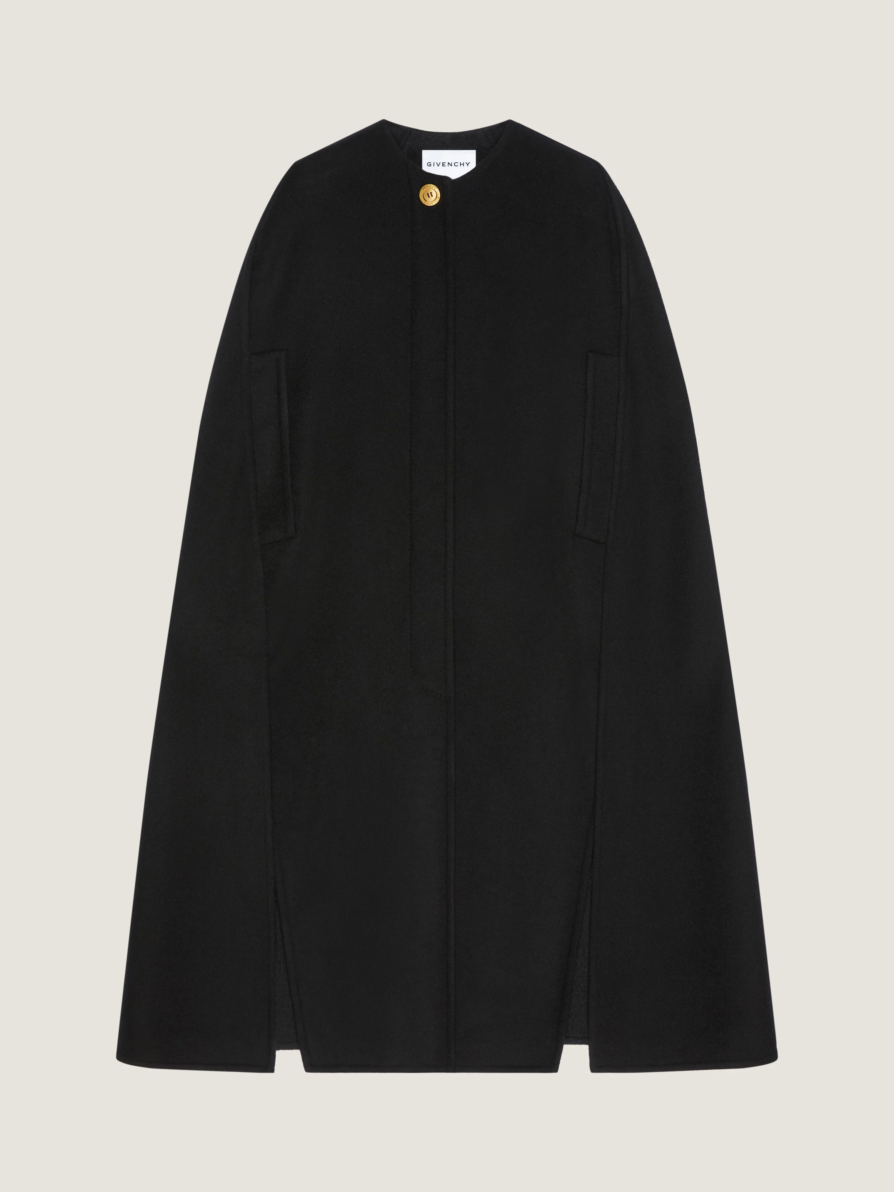 CAPE IN WOOL AND CASHMERE - 1