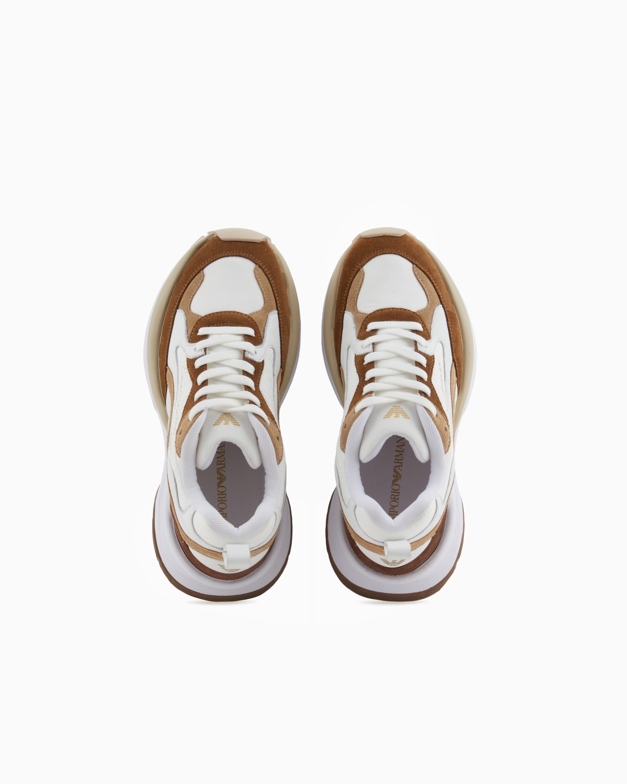 MESH SNEAKERS WITH LAMINATED DETAILS AND SIGNATURE LOGO - 3