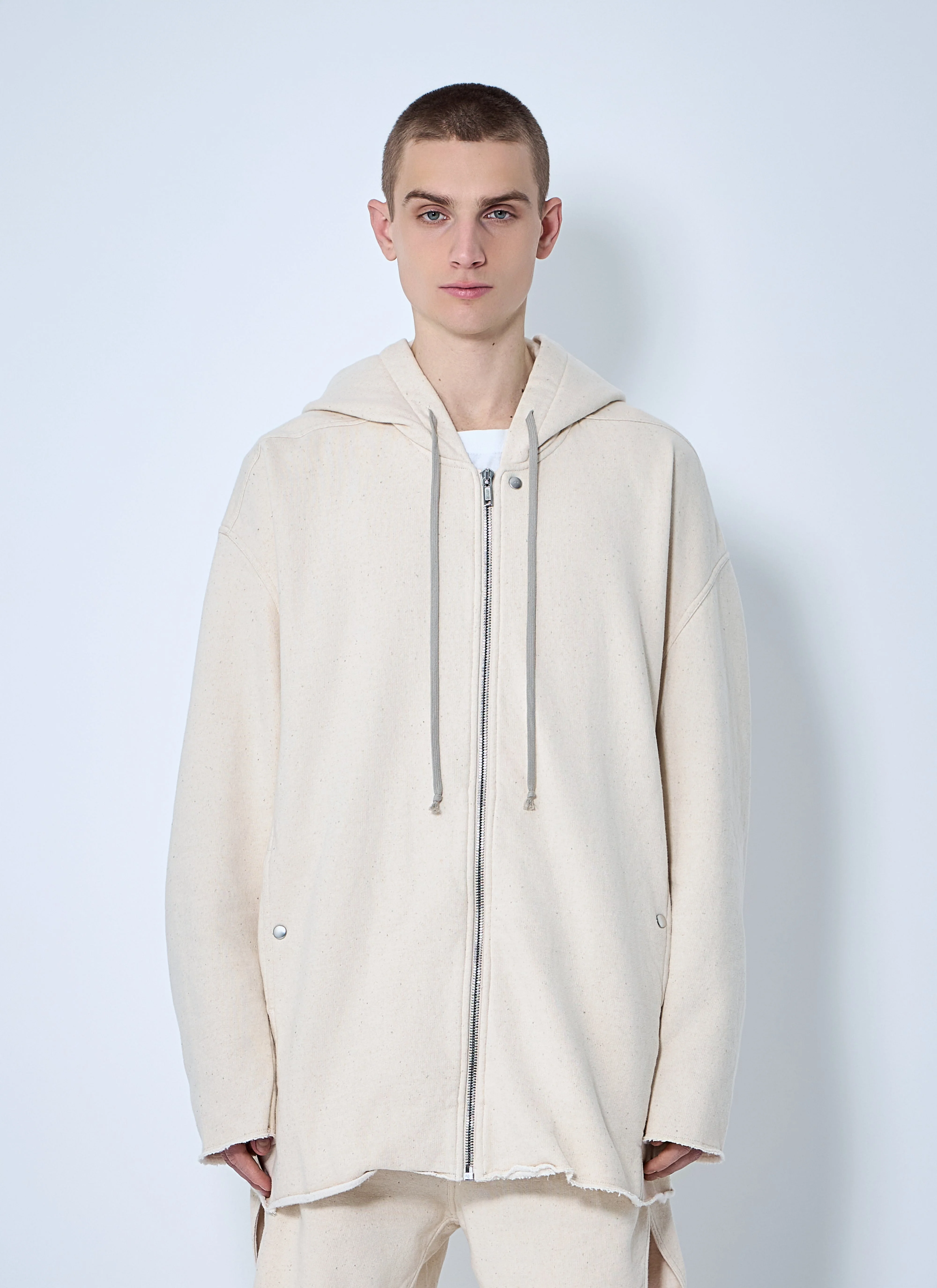 Rick Owens Drkshdw Men Peter Zip-Up Sweatshirt - 1