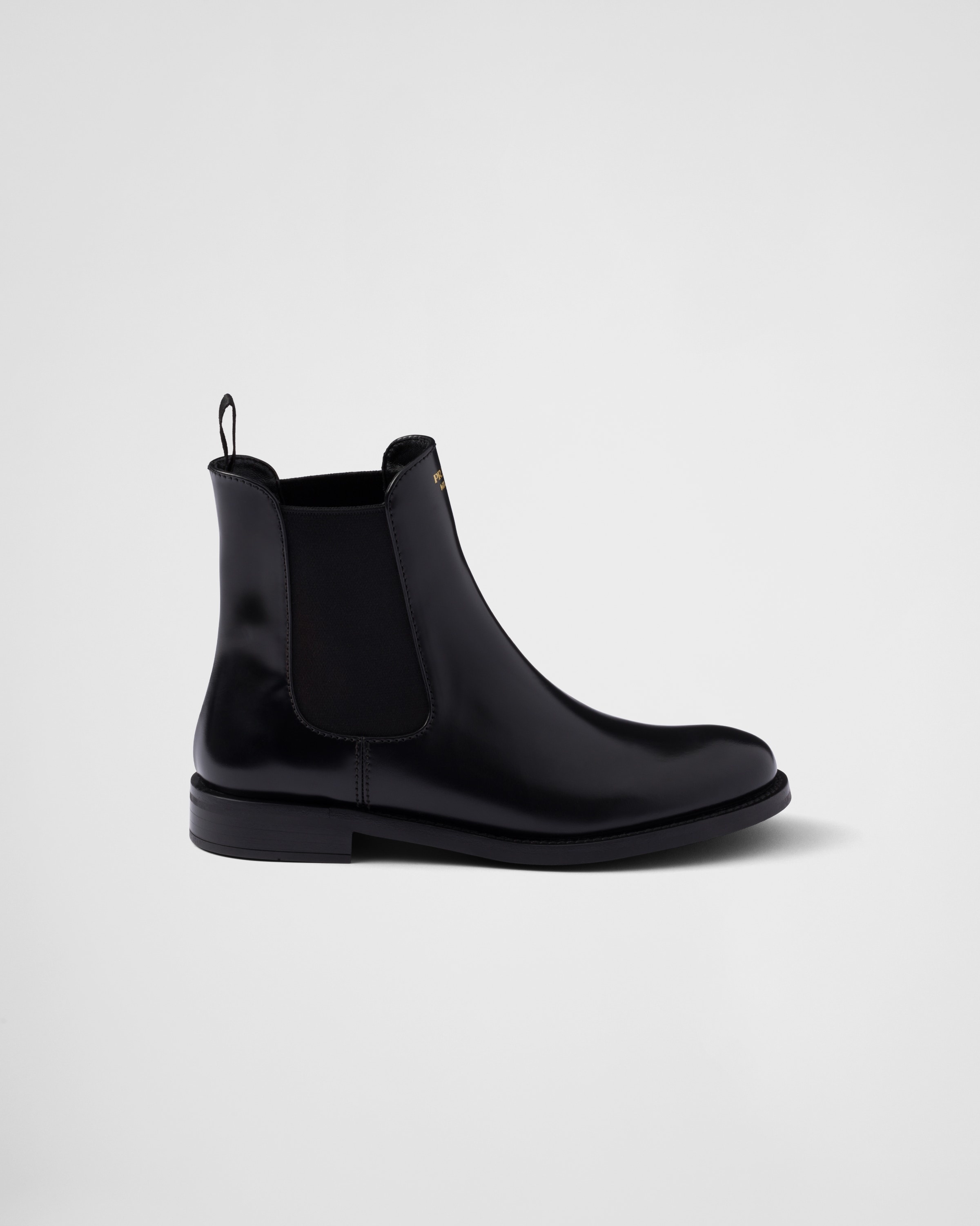 Brushed leather ankle boots - 2