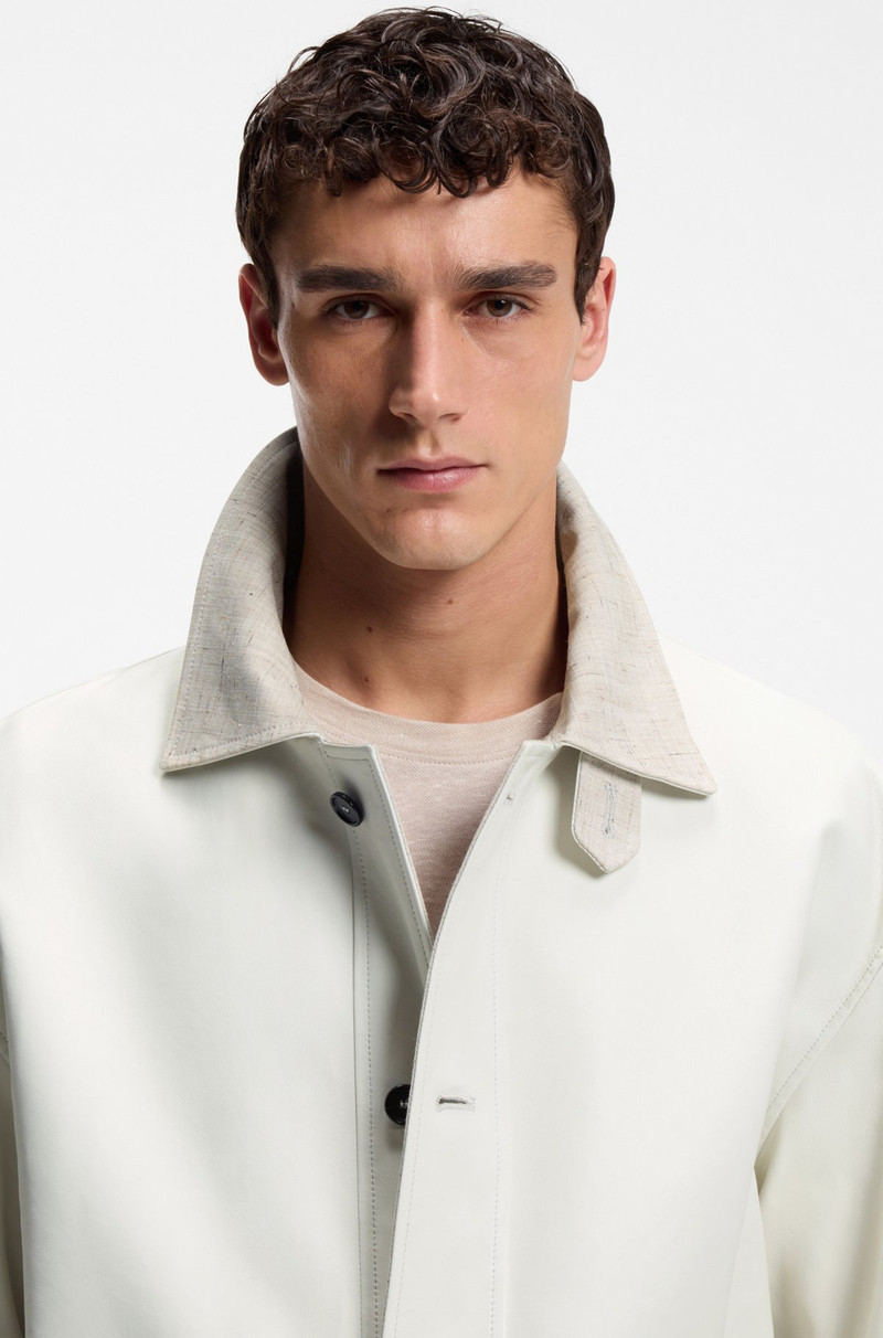 NAPPA LEATHER JACKET IN AN OVERSIZED FIT 5