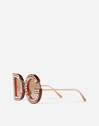 Dolce & Gabbana DG Glitter sunglasses outlook