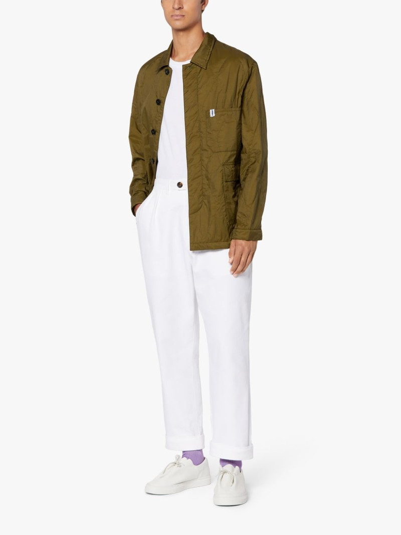 CHORE KHAKI NYLON QUILTED JACKET | GQM-215 4