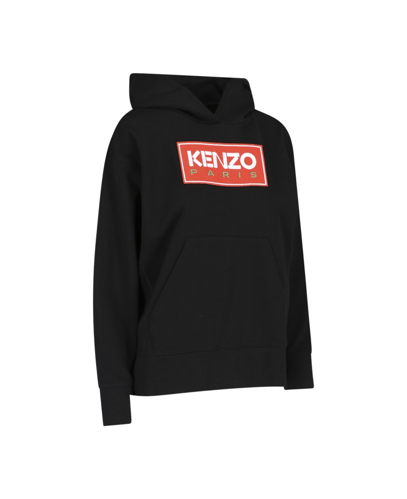Logo Embroidered Hoodie - 2