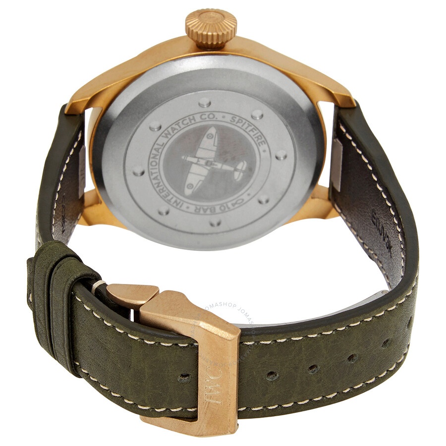 IWC Big Pilot Bronze Spitfire Automatic Green Dial Men's Watch IW329702 - 3