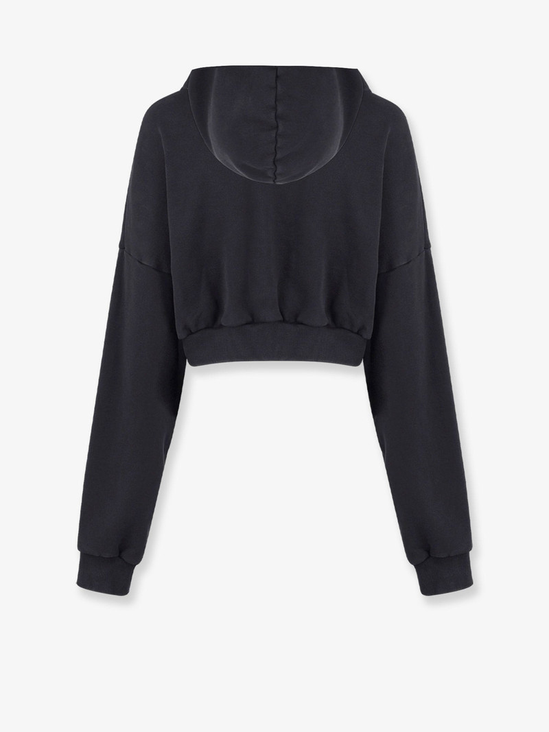 entire studios Cropped Cotton Sweatshirt outlook