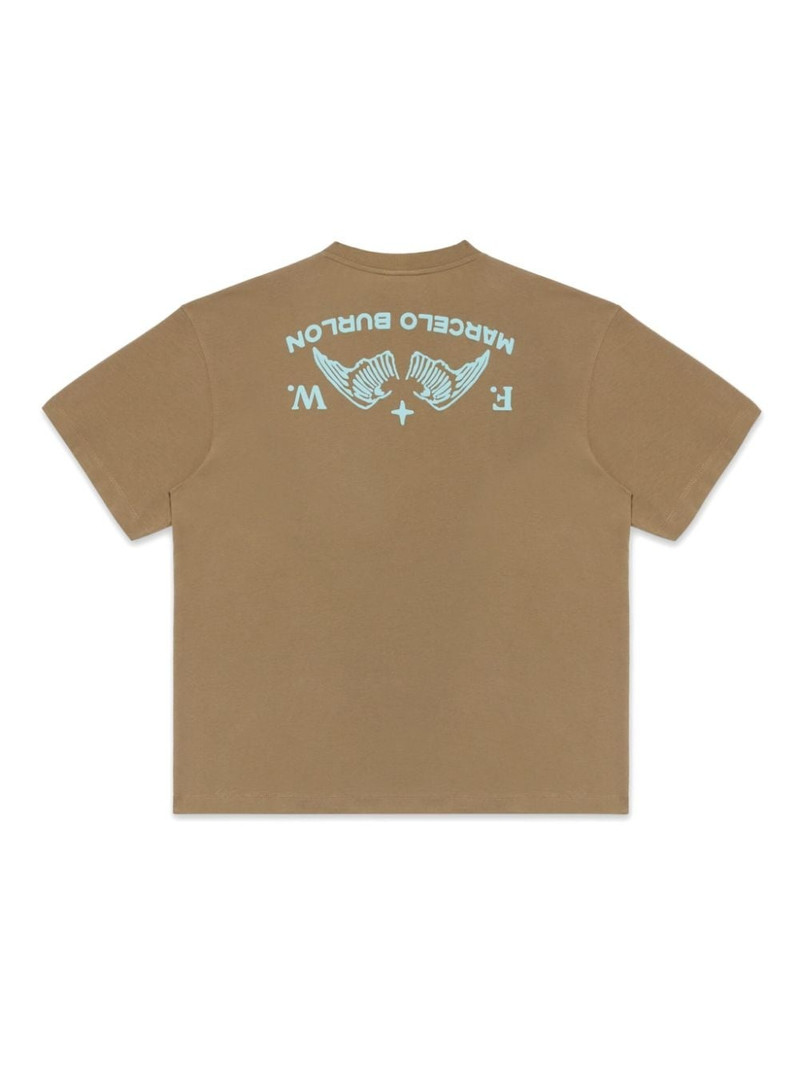 Marcelo Burlon County Of Milan Vintage Logo cotton T-shirt outlook