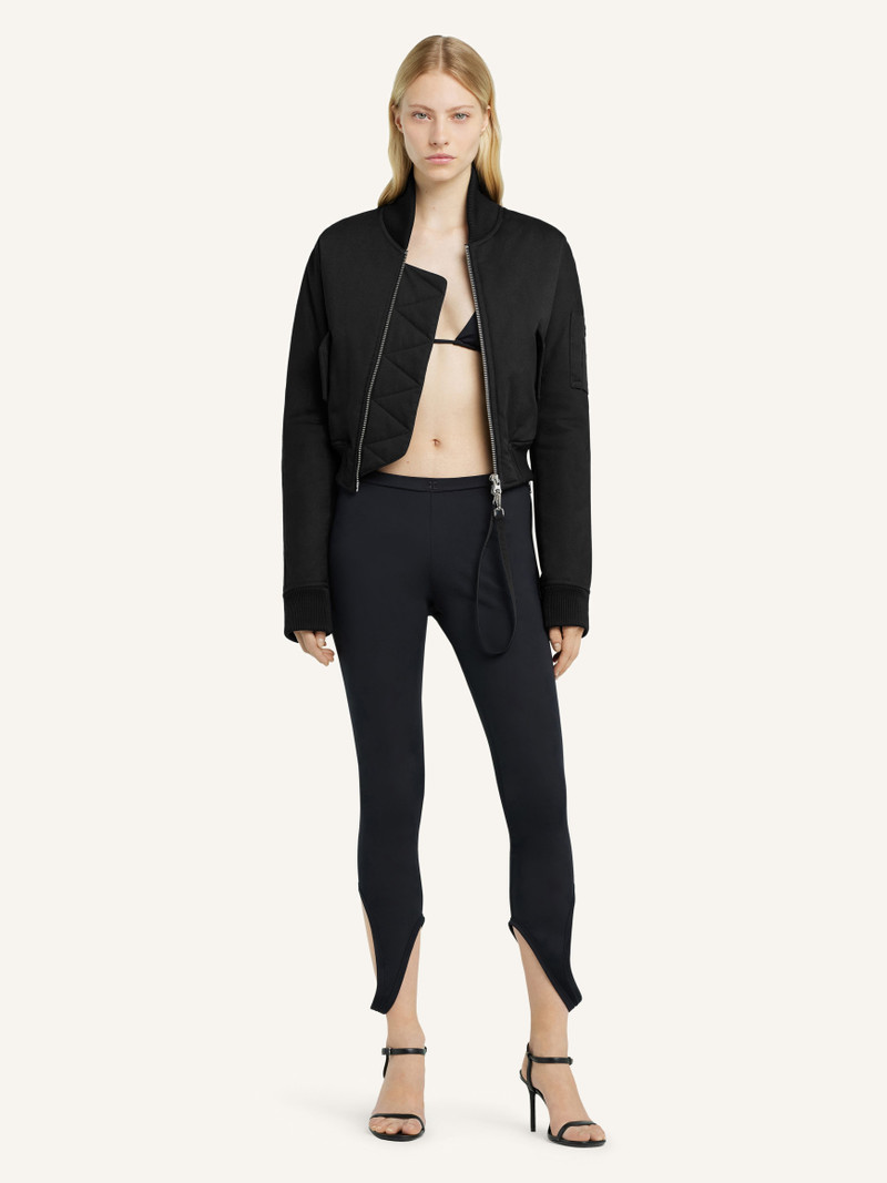 courrèges CROPPED SCUBA BOMBER JACKET outlook