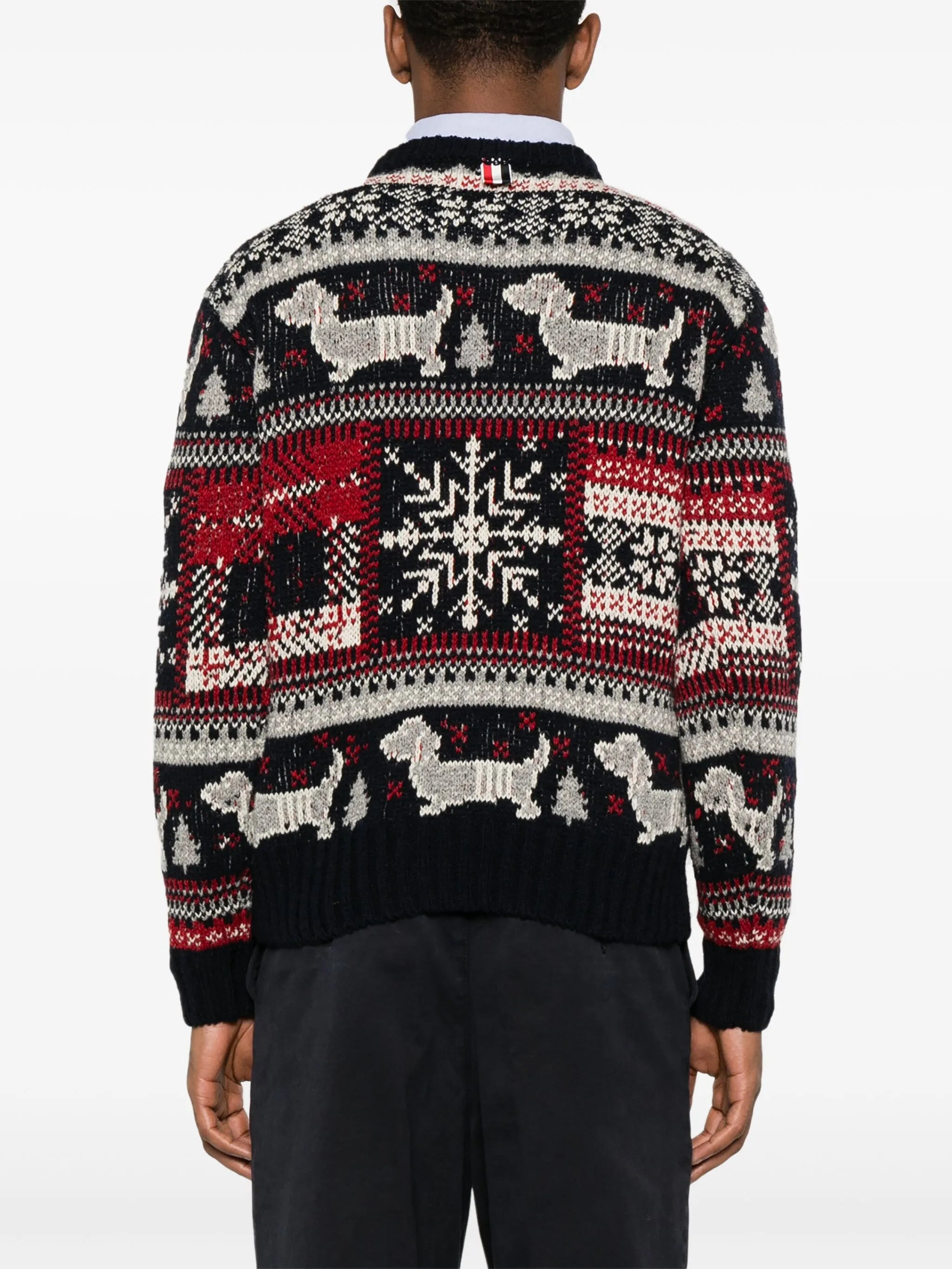 fair isle intarsia jumper - 4