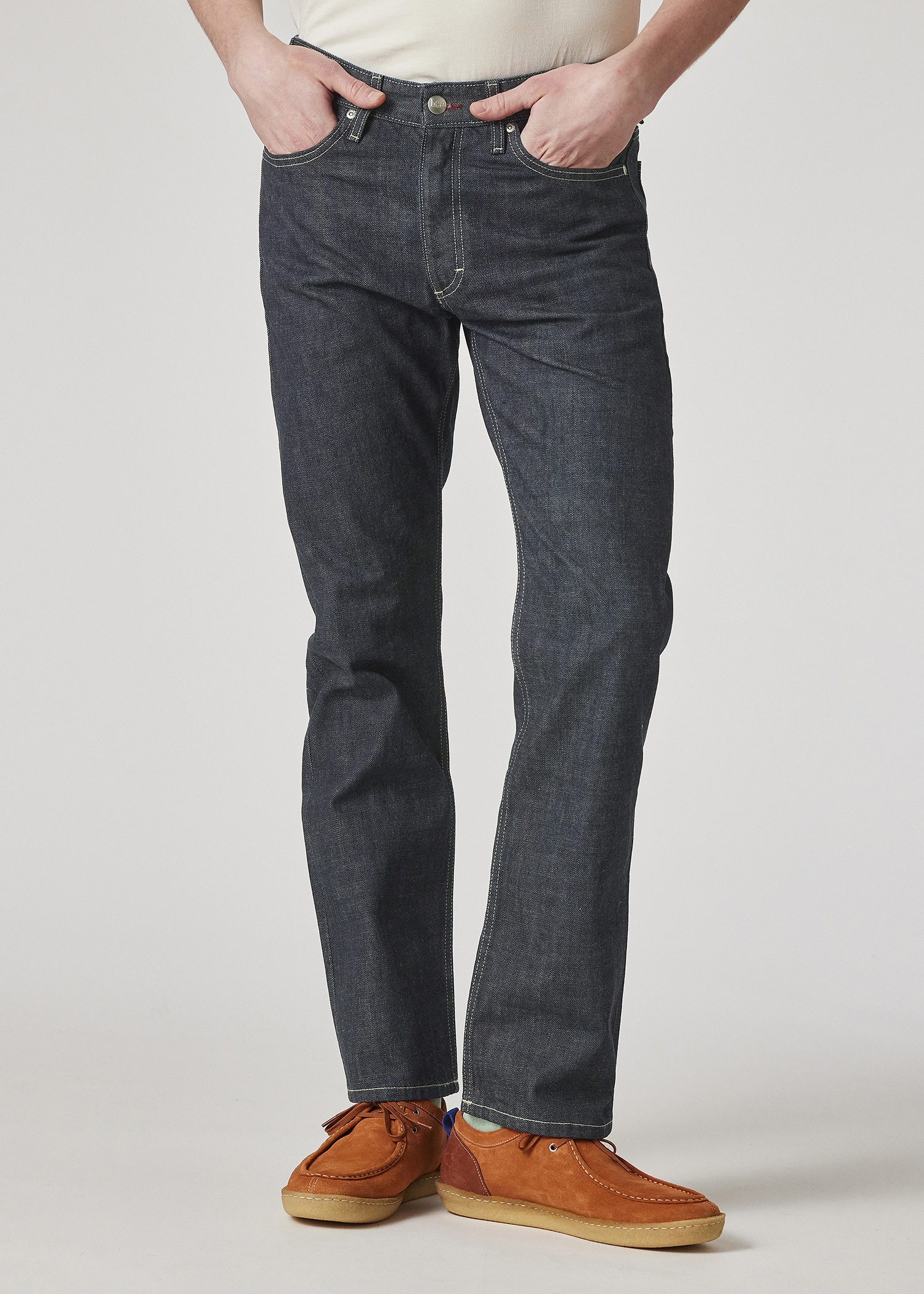 Paul Smith + Lee® Indigo Selvedge 101 Rider Jeans - 4
