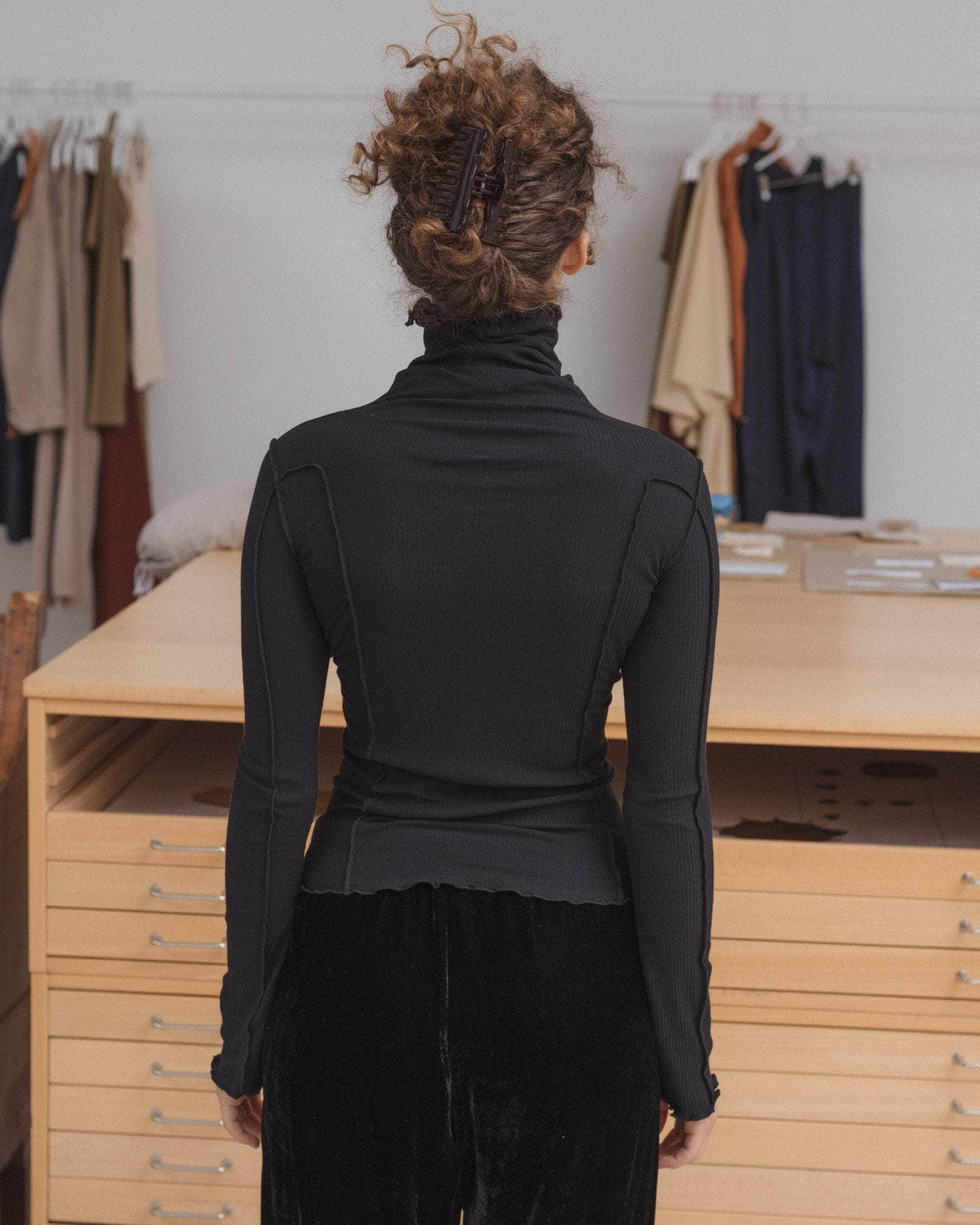 Pack - 2 Omato Turtleneck - Fine Organic Cotton Rib - 4