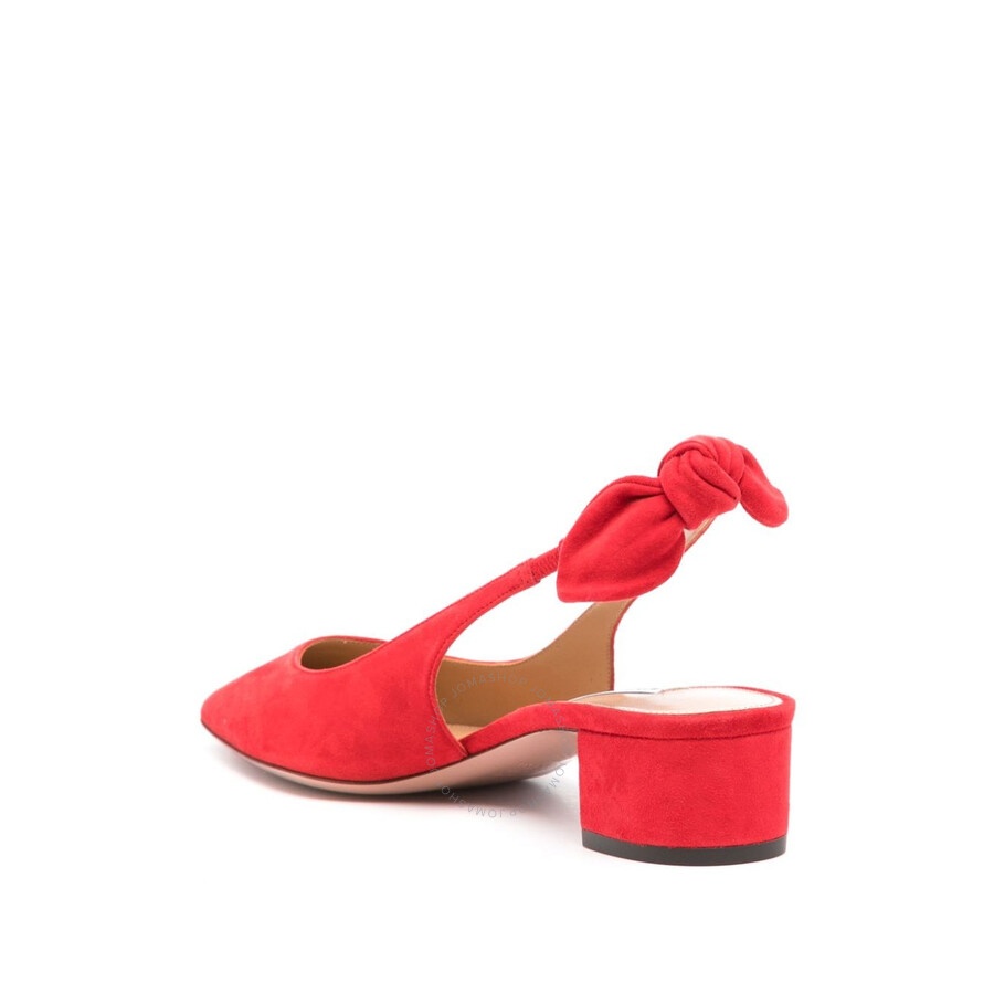 Aquazzura Very Bow Tie Slingback Pumps - 2