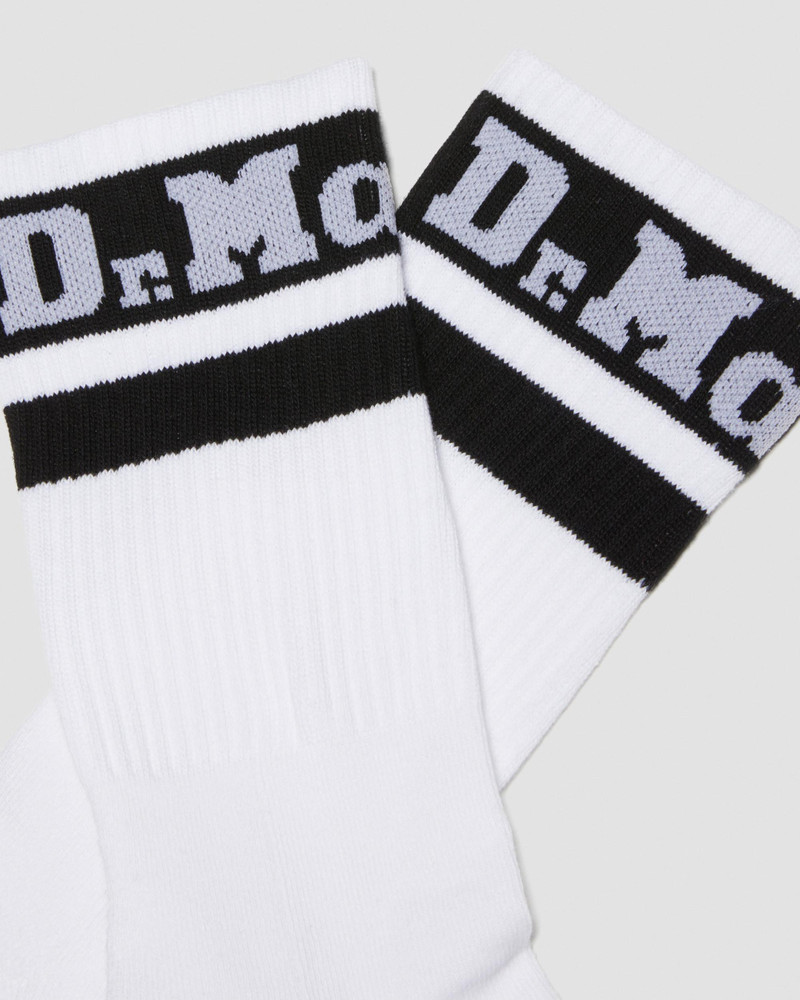 Athletic Logo Organic Cotton Blend Socks 3