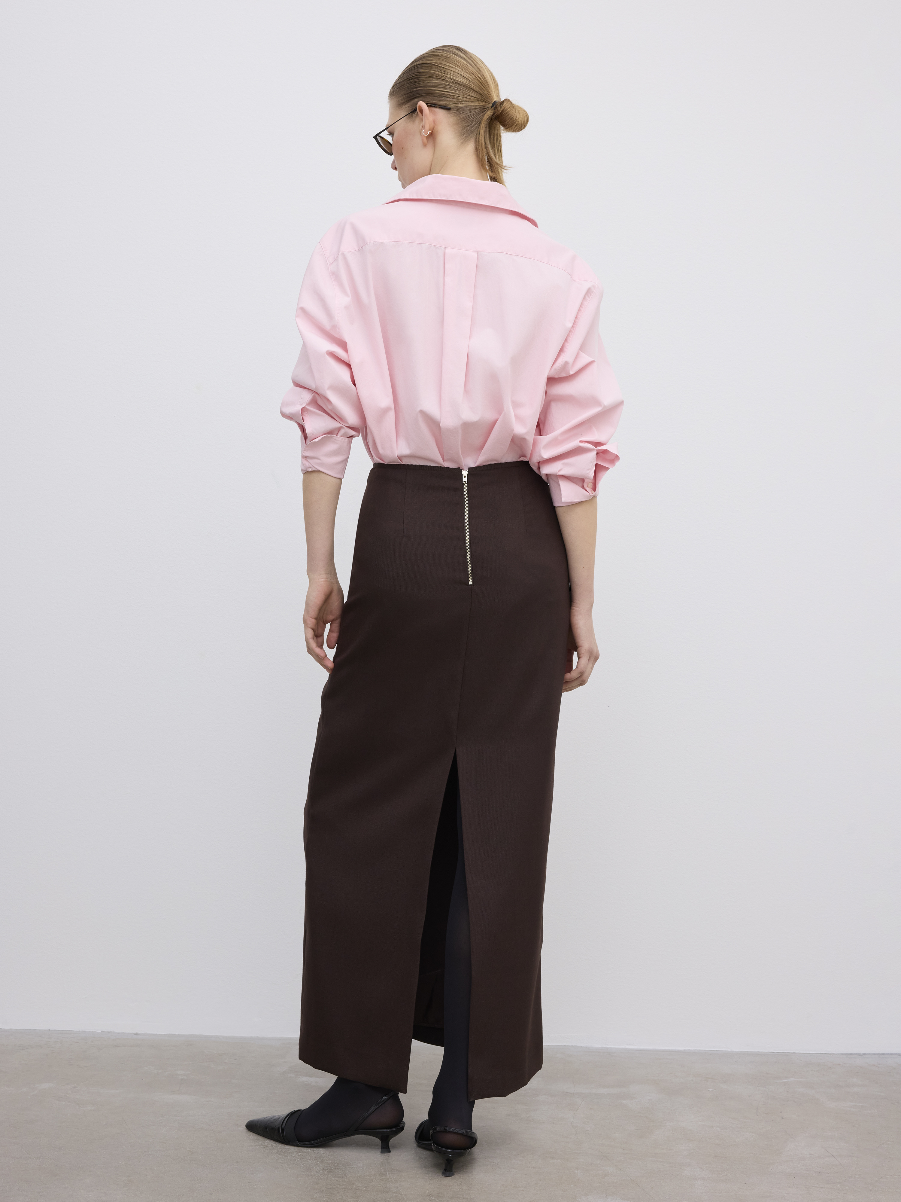 Pencil Maxi Skirt - 4