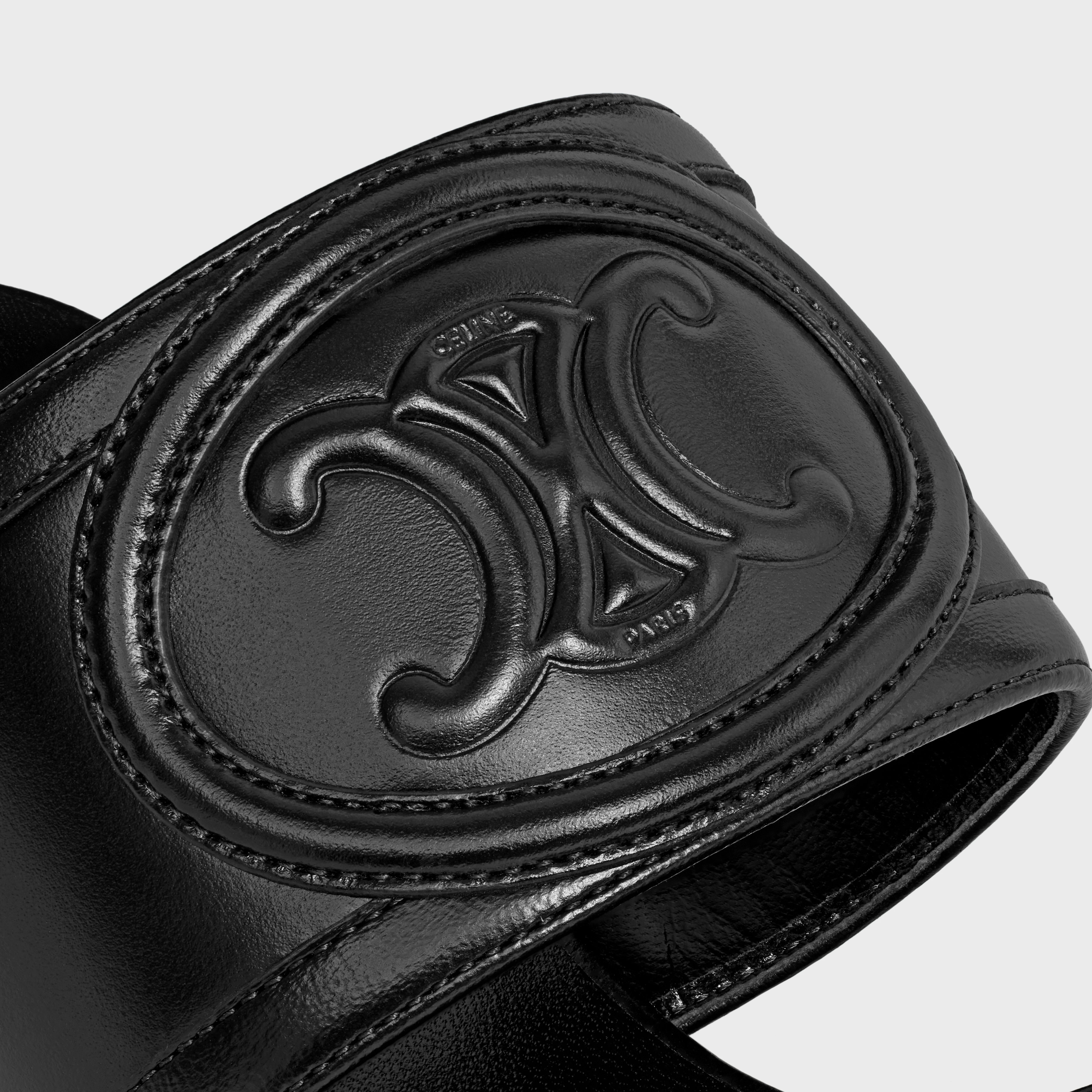 CELINE APPOLINE MULE in LAMBSKIN - 5
