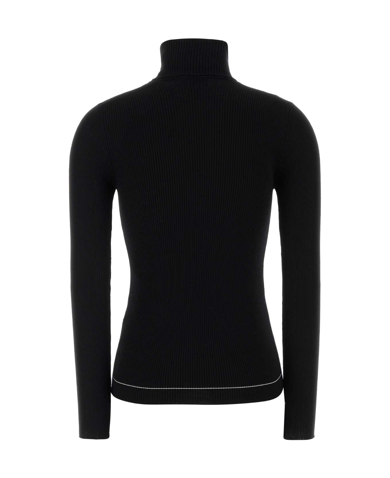 Black Wool T-shirt - 2