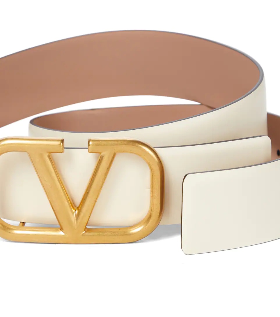 VLogo Signature 40 reversible leather belt - 3